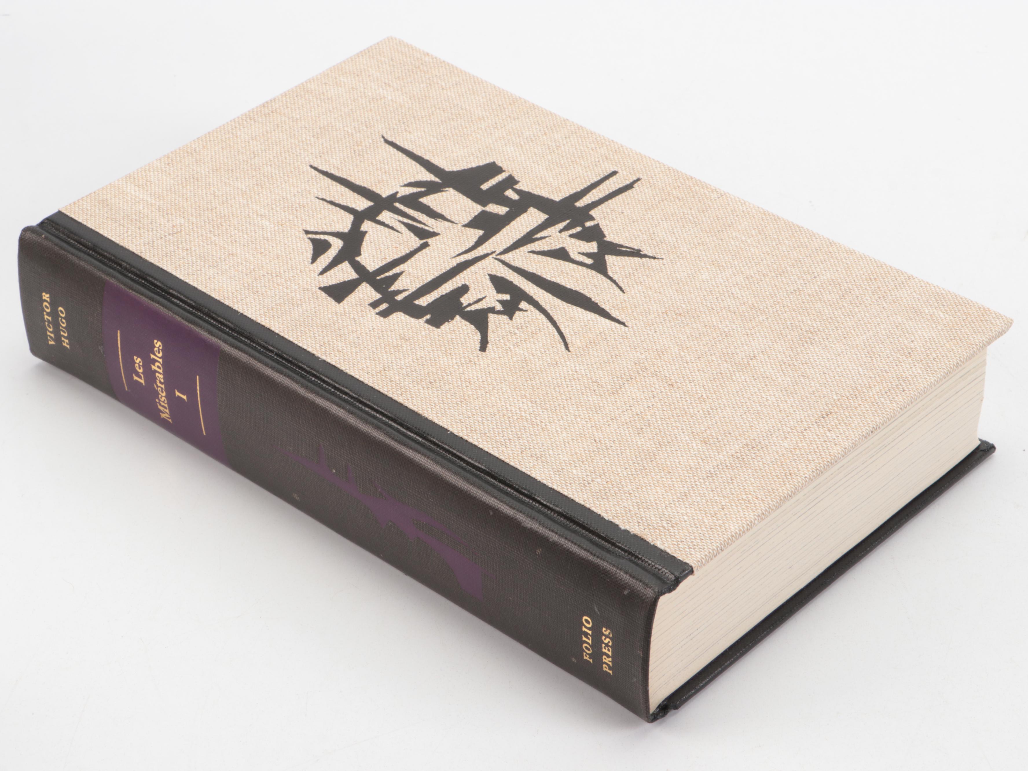 Folio Society "Les Misérables" by Victor Hugo and "Middlemarch" by George Eliot