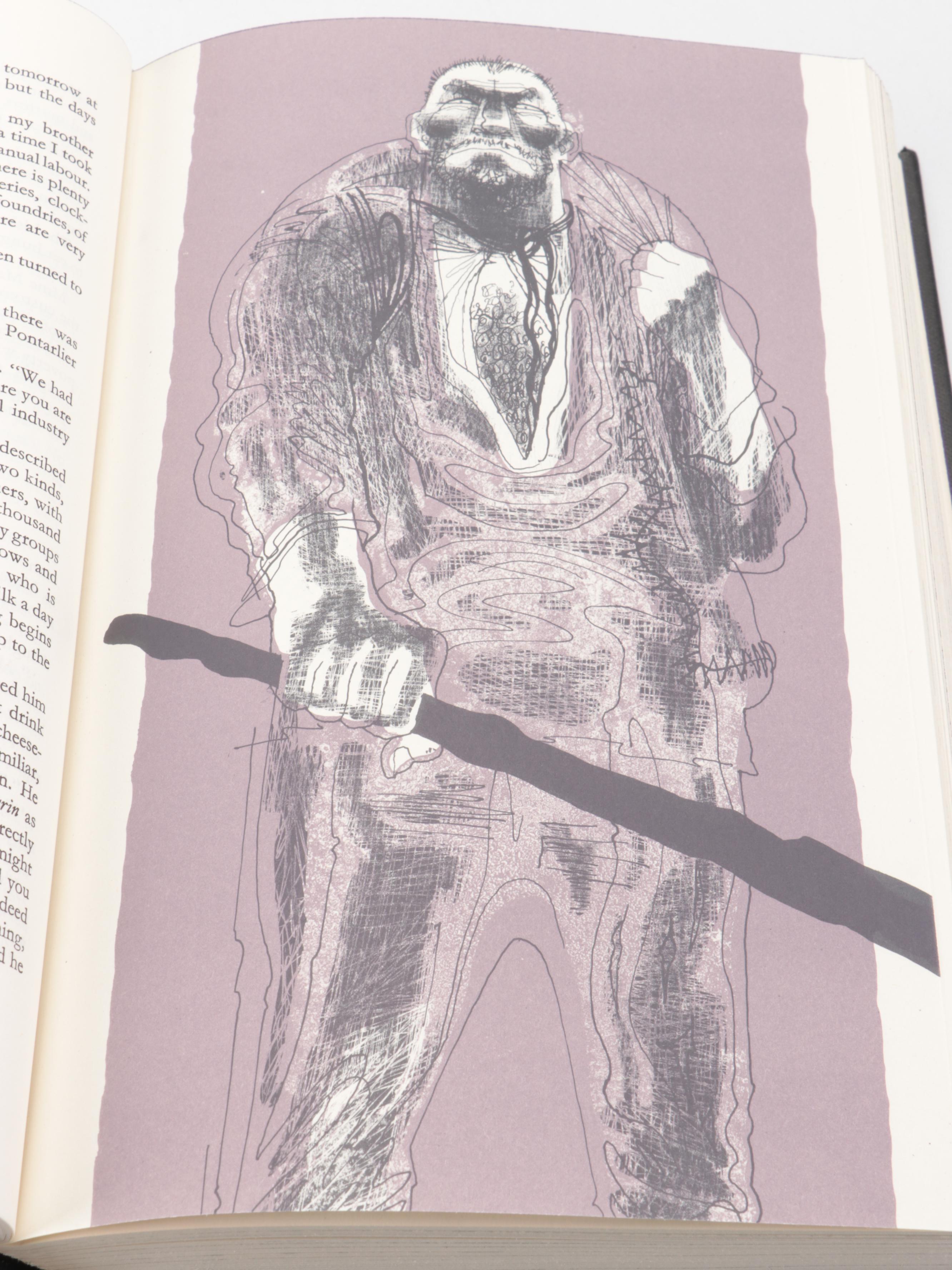 Folio Society "Les Misérables" by Victor Hugo and "Middlemarch" by George Eliot