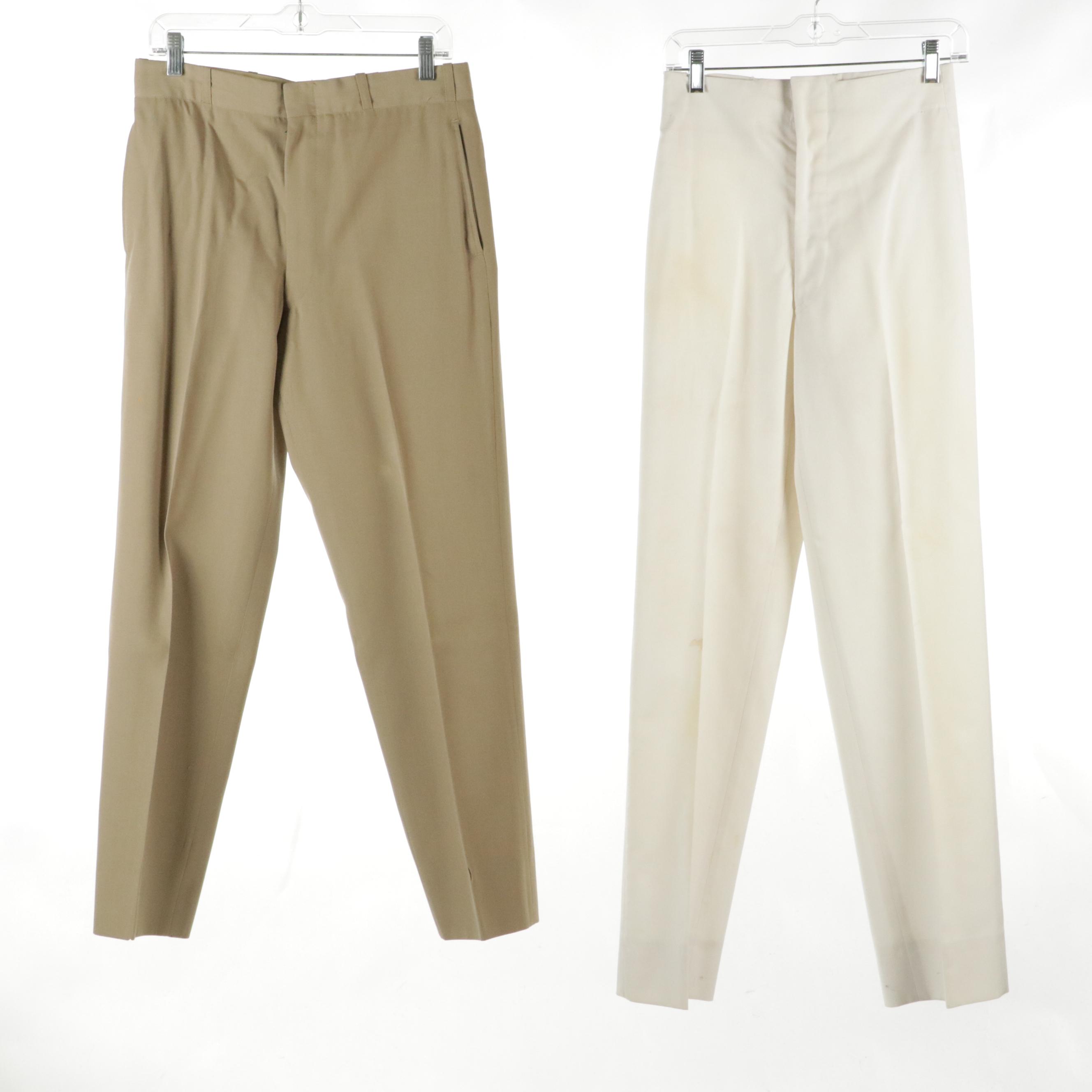 U.S. Navy and U.S. Merchant Marine Academy Service and Service Dress Uniforms