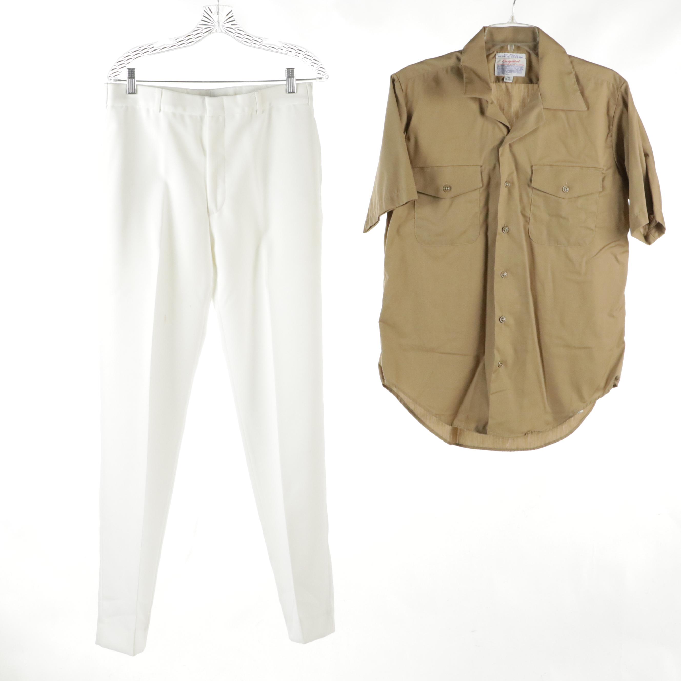 U.S. Navy and U.S. Merchant Marine Academy Service and Service Dress Uniforms