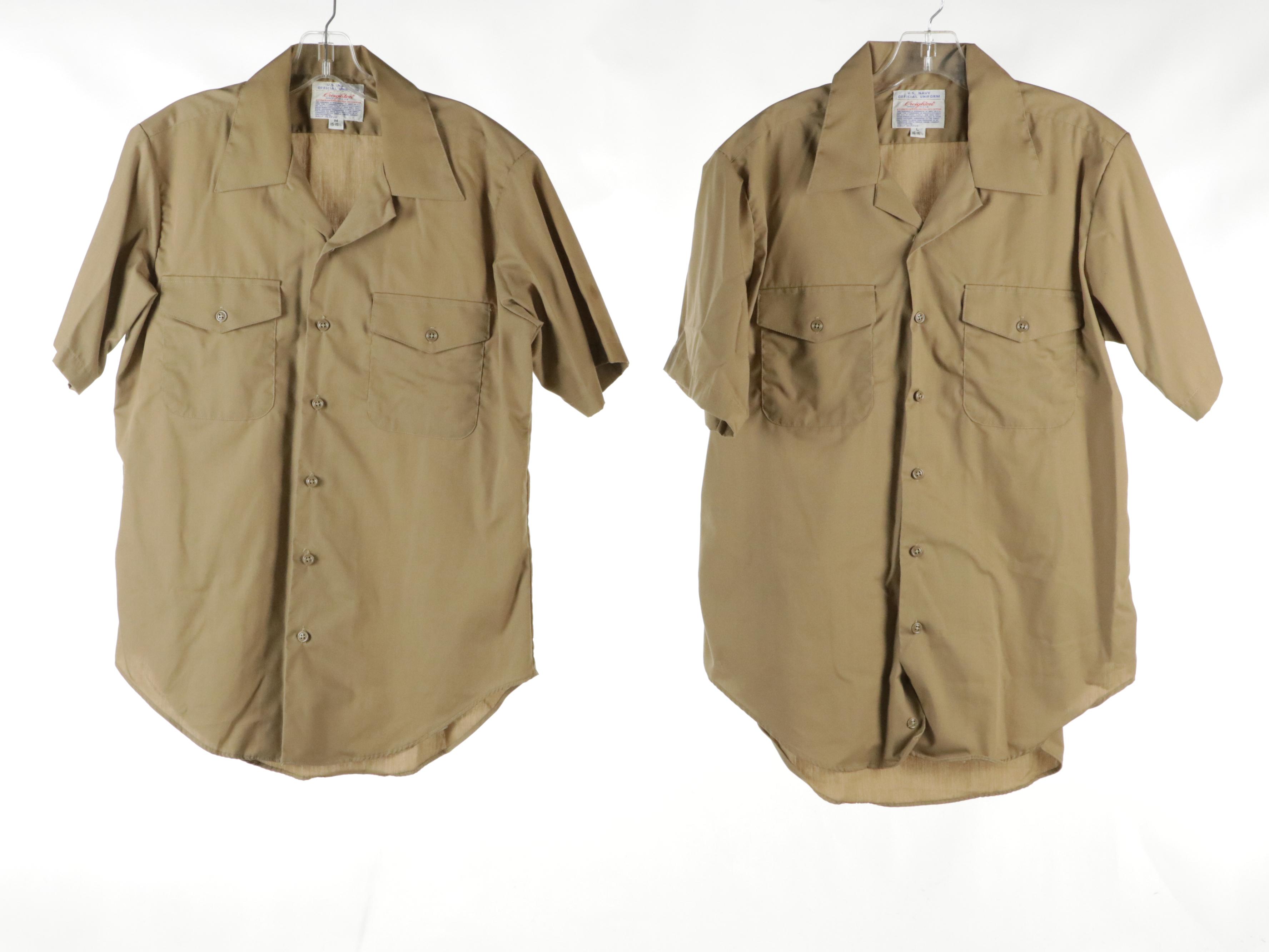 U.S. Navy and U.S. Merchant Marine Academy Service and Service Dress Uniforms