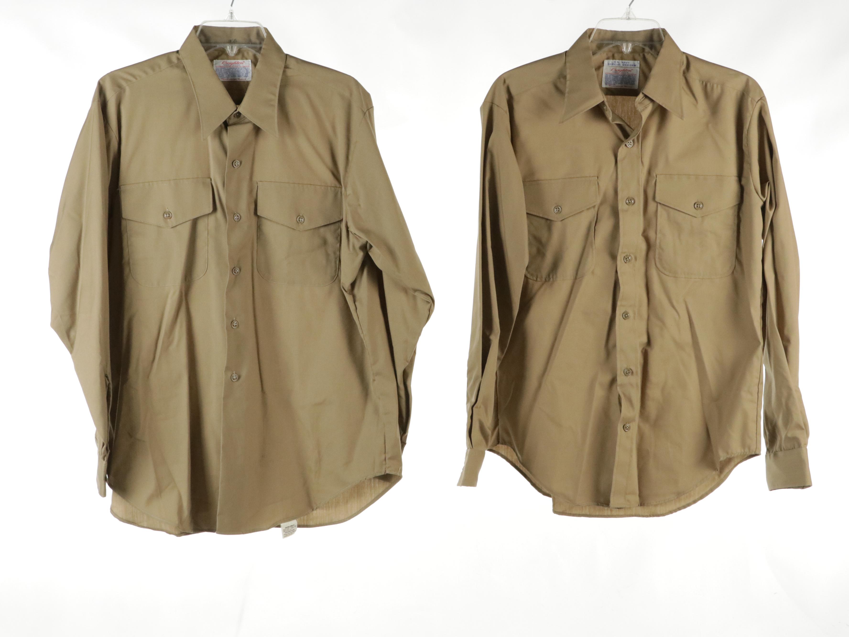 U.S. Navy and U.S. Merchant Marine Academy Service and Service Dress Uniforms