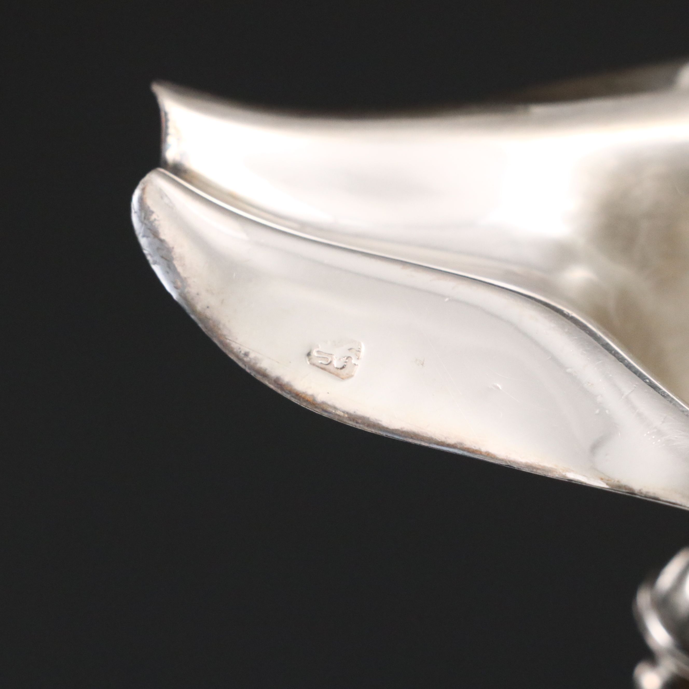 English George III Sterling Silver Hot Water Pot,  Late 18th/Early 19th Century