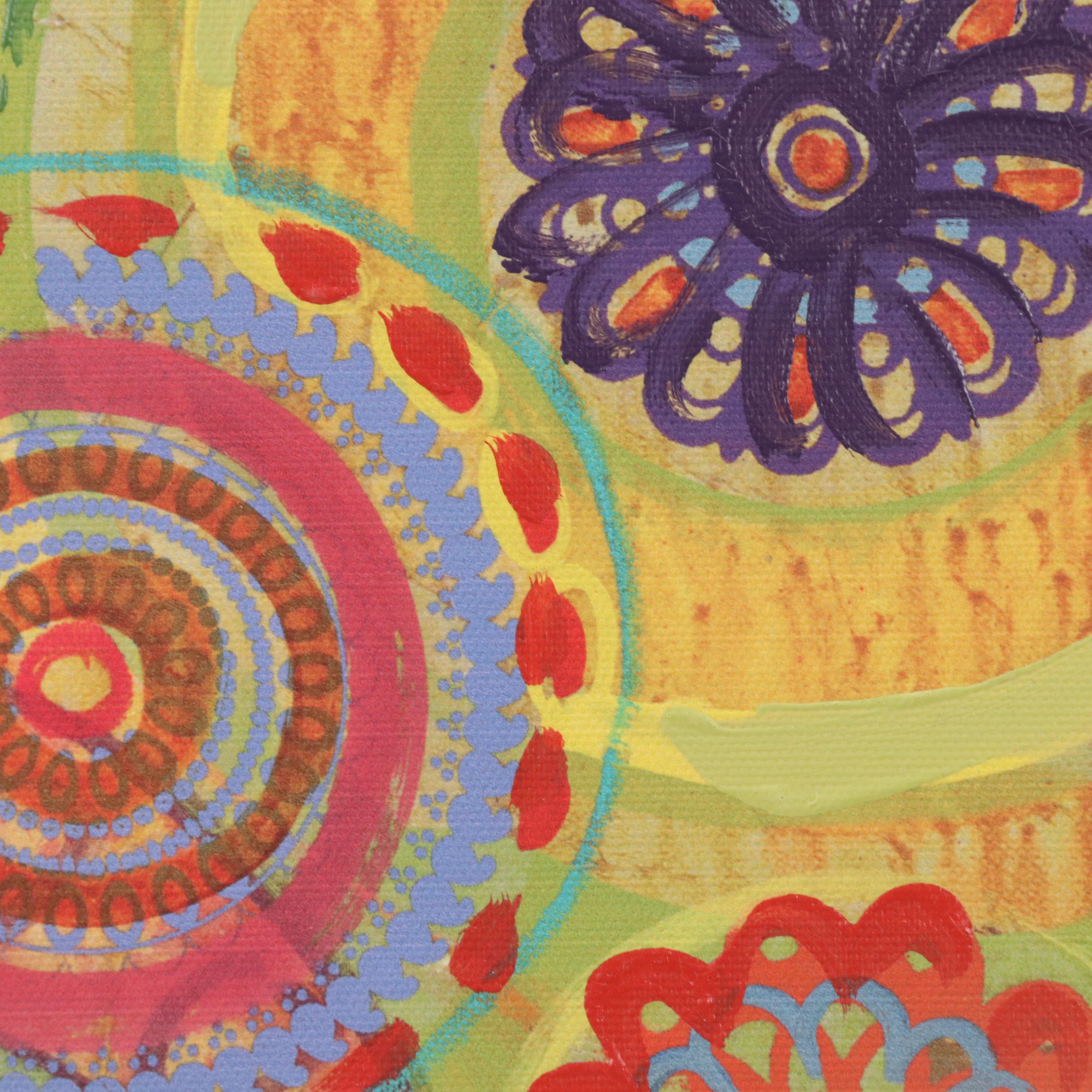 Embellished Giclée After Leila "Trees," 21st Century