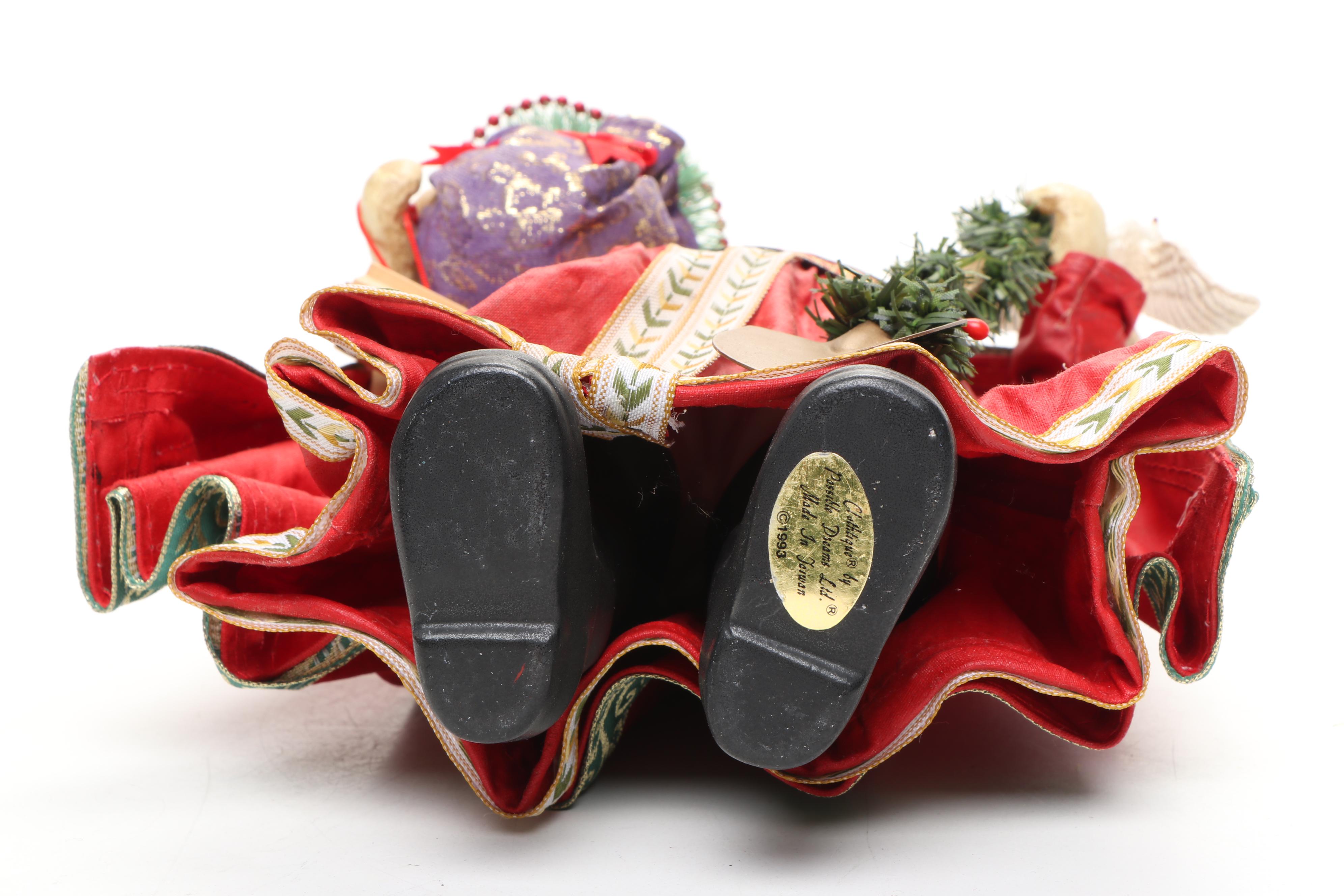 Vintage Lynn Haney and Other Santa Claus Figurines