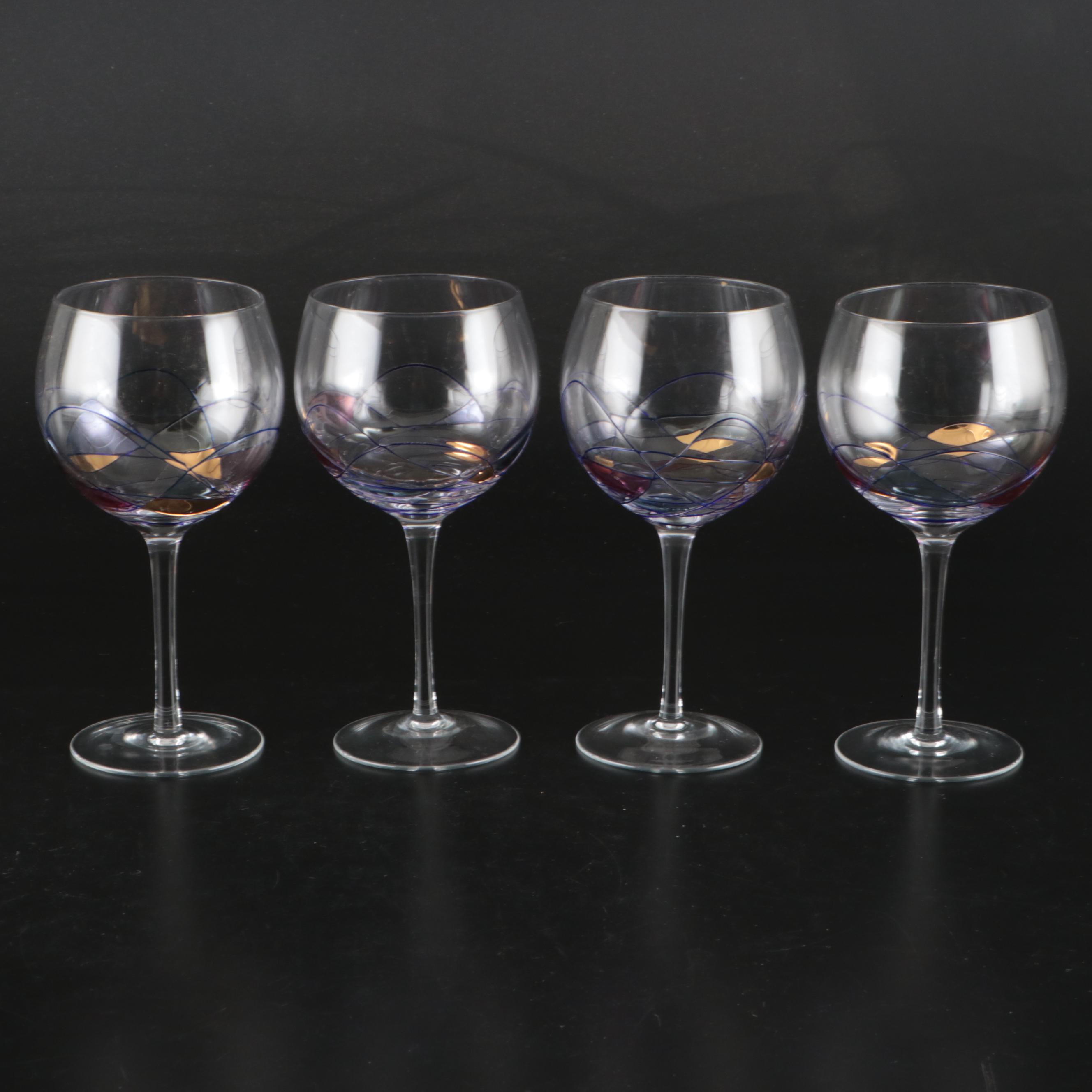 Artland "Helios" Glass Oversize Goblets