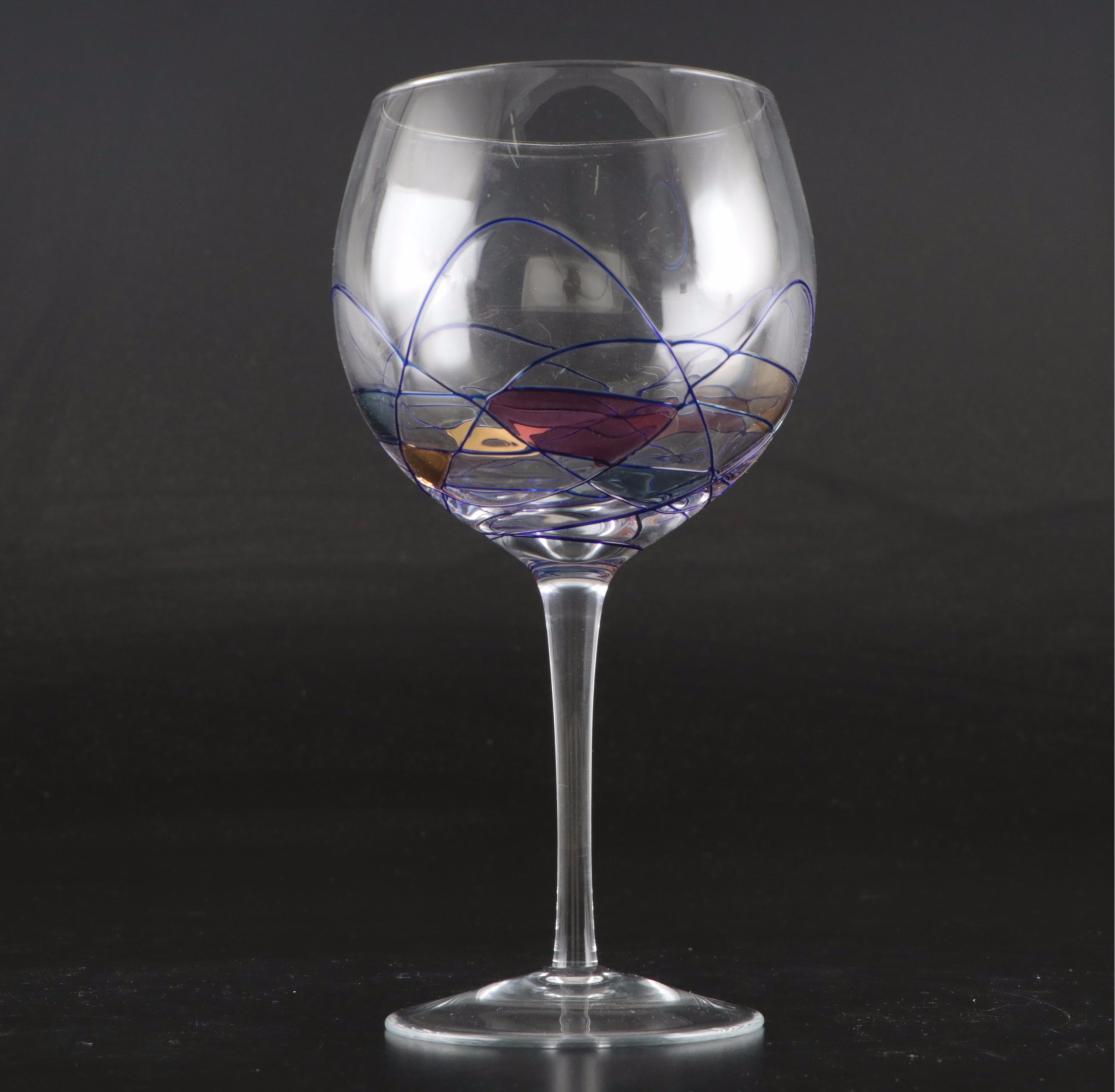 Artland "Helios" Glass Oversize Goblets