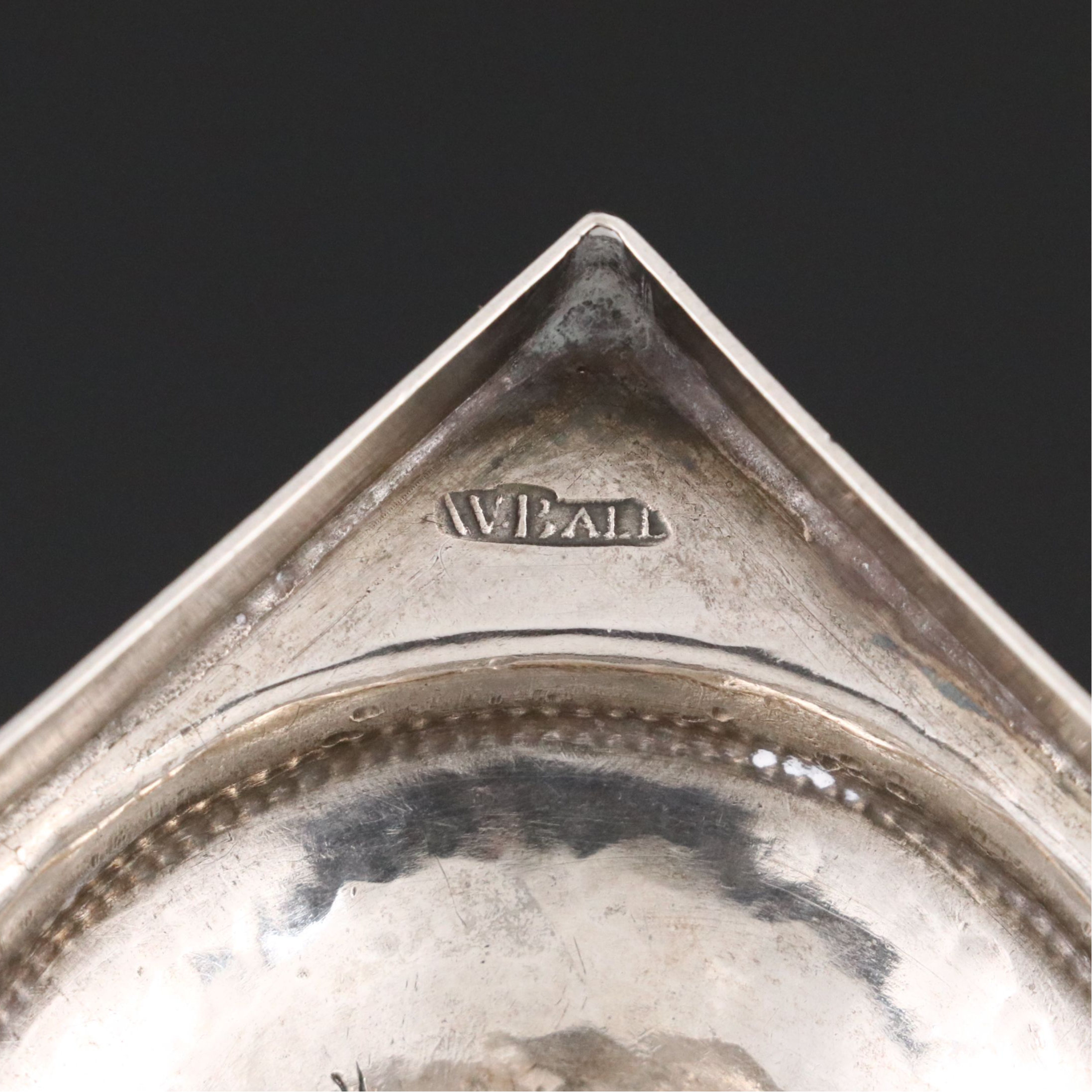 William Ball Early American Coin Silver Creamer, Late 18th/Early 19th Century