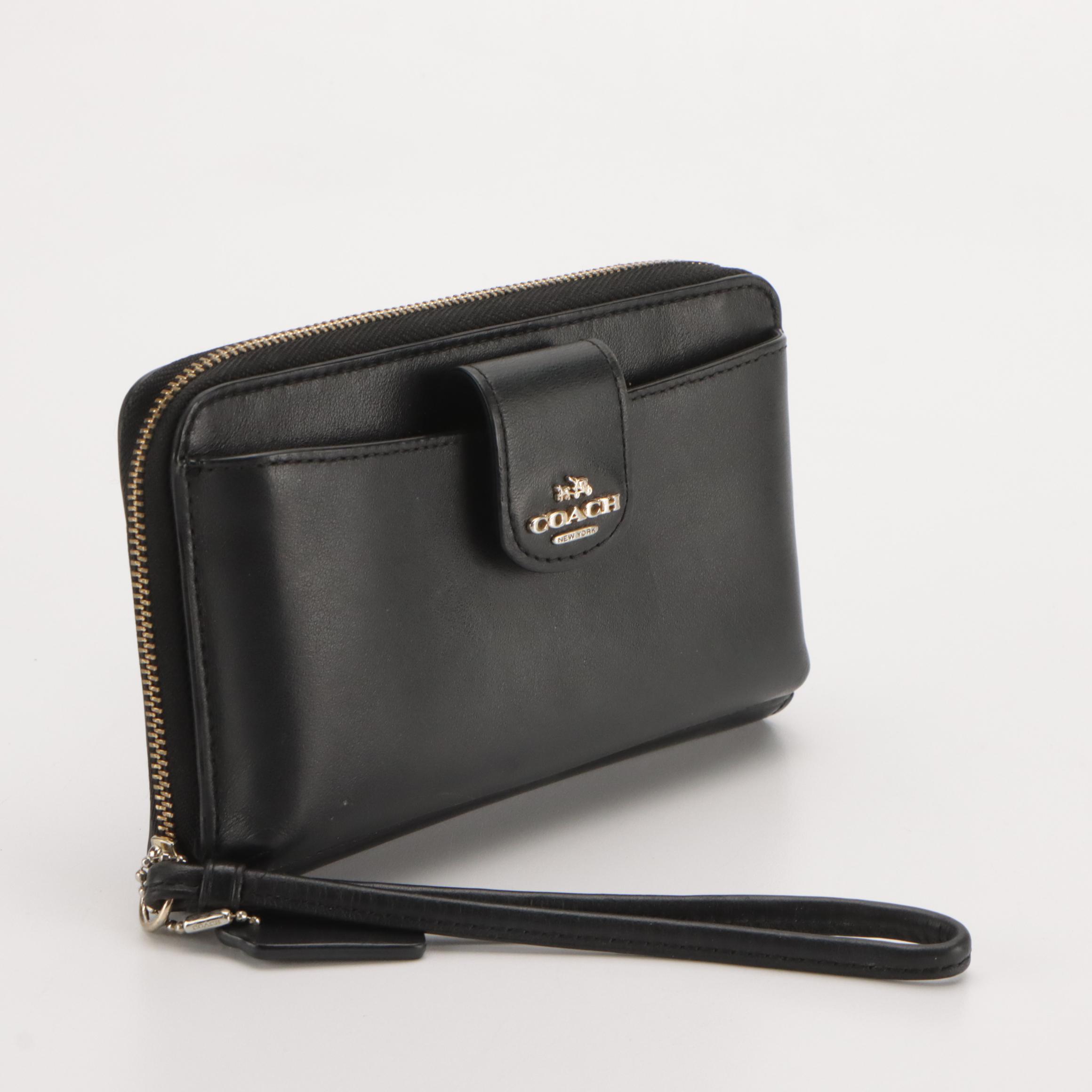 Coach Leather Madison Phoebe Hobo Bag, Phone Pocket Wallet & Continental Wallet