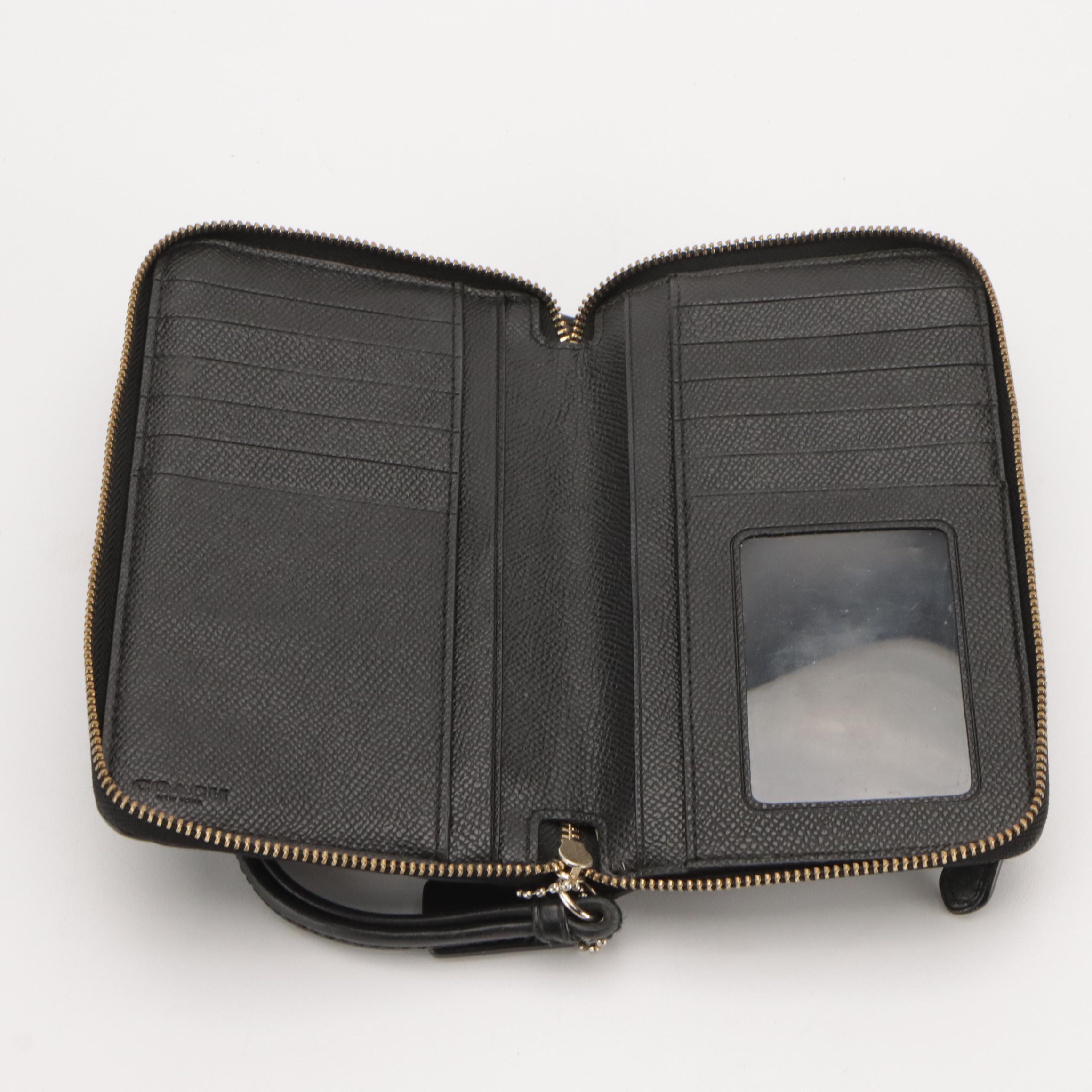 Coach Leather Madison Phoebe Hobo Bag, Phone Pocket Wallet & Continental Wallet