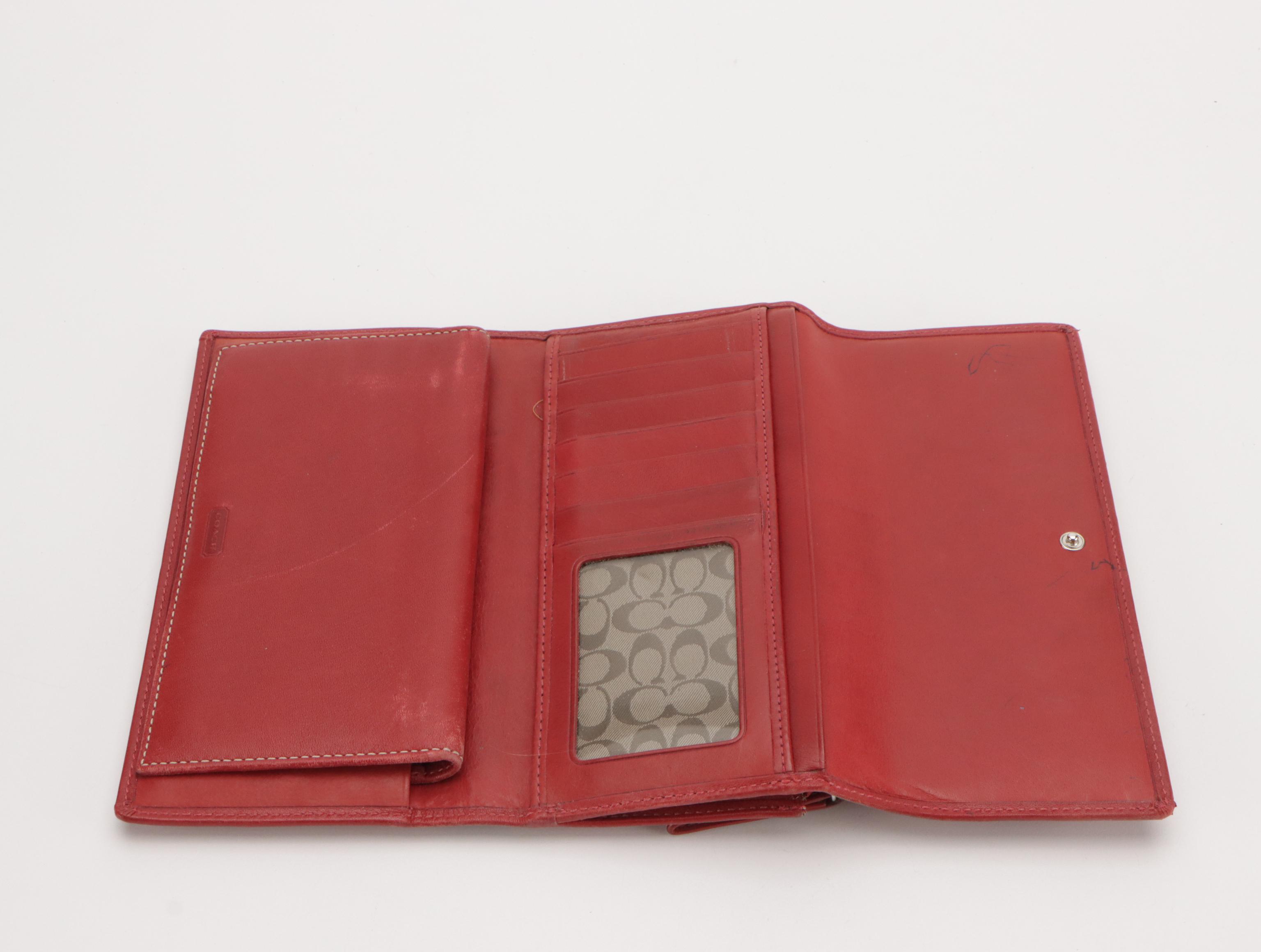 Coach Leather Madison Phoebe Hobo Bag, Phone Pocket Wallet & Continental Wallet