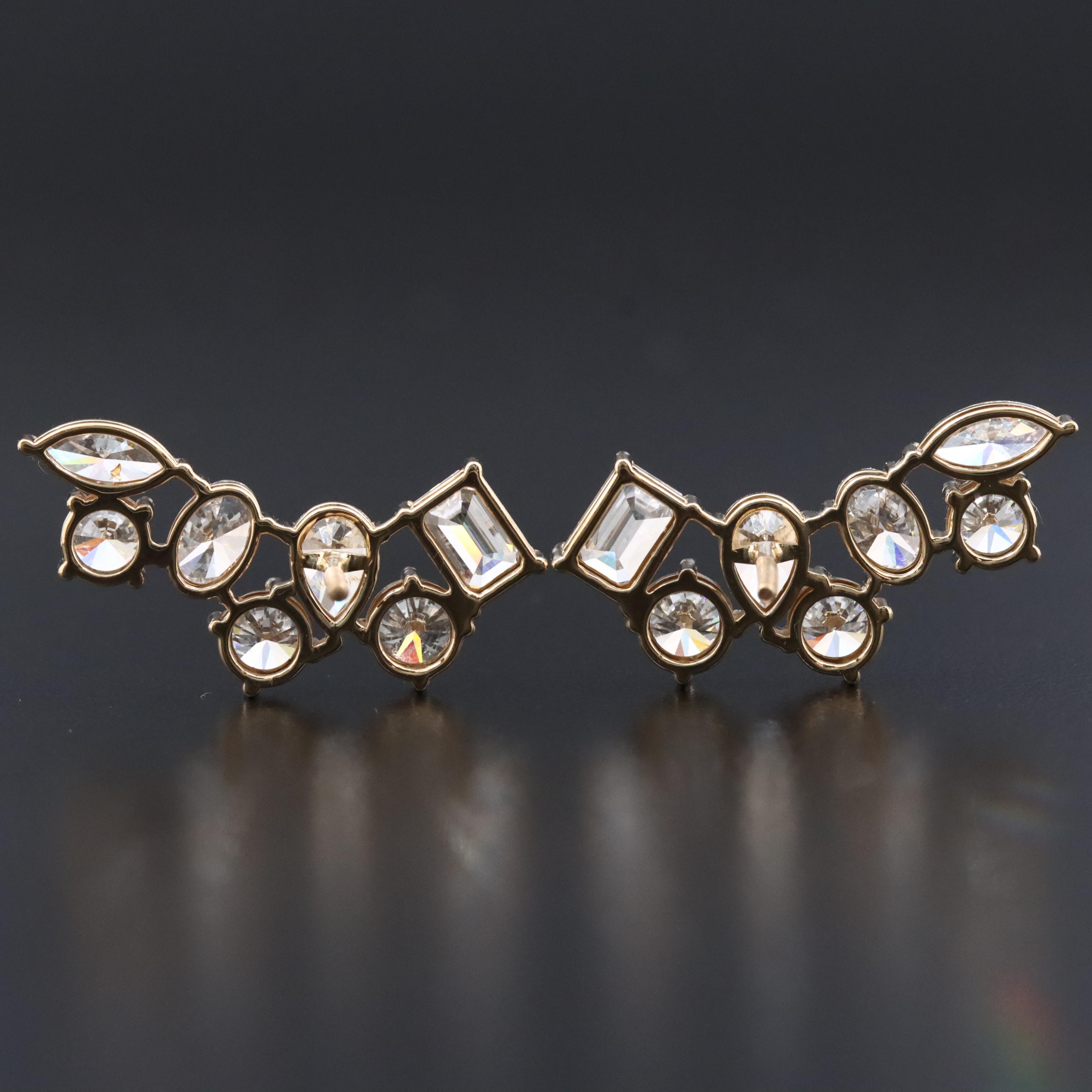 14K 6.99 CTW Lab Grown Diamond Earrings