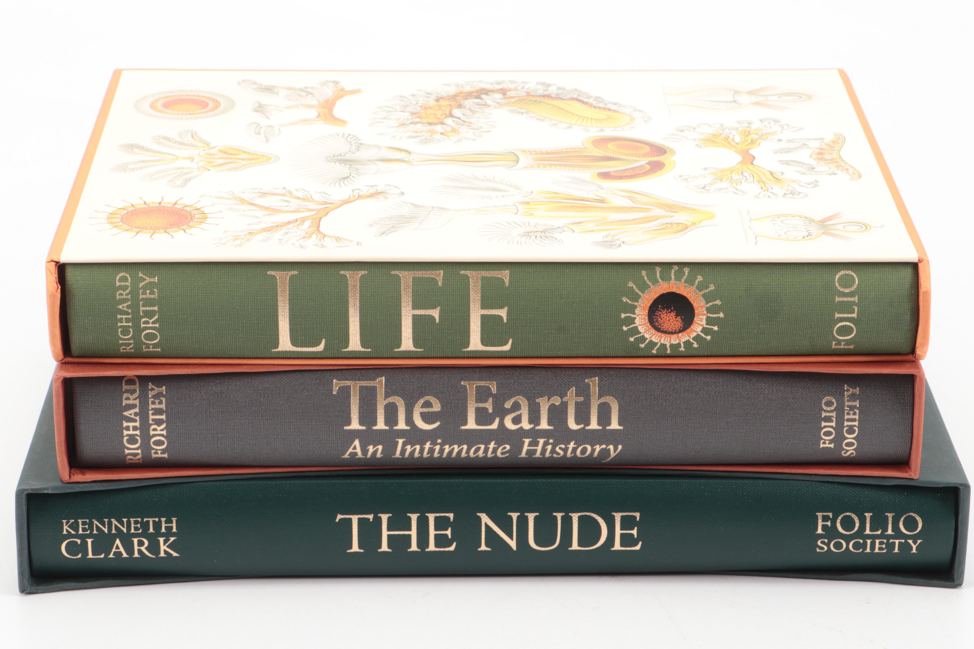 Folio Society "Life: An Unauthorised Biography" by Richard Fortey and More Books