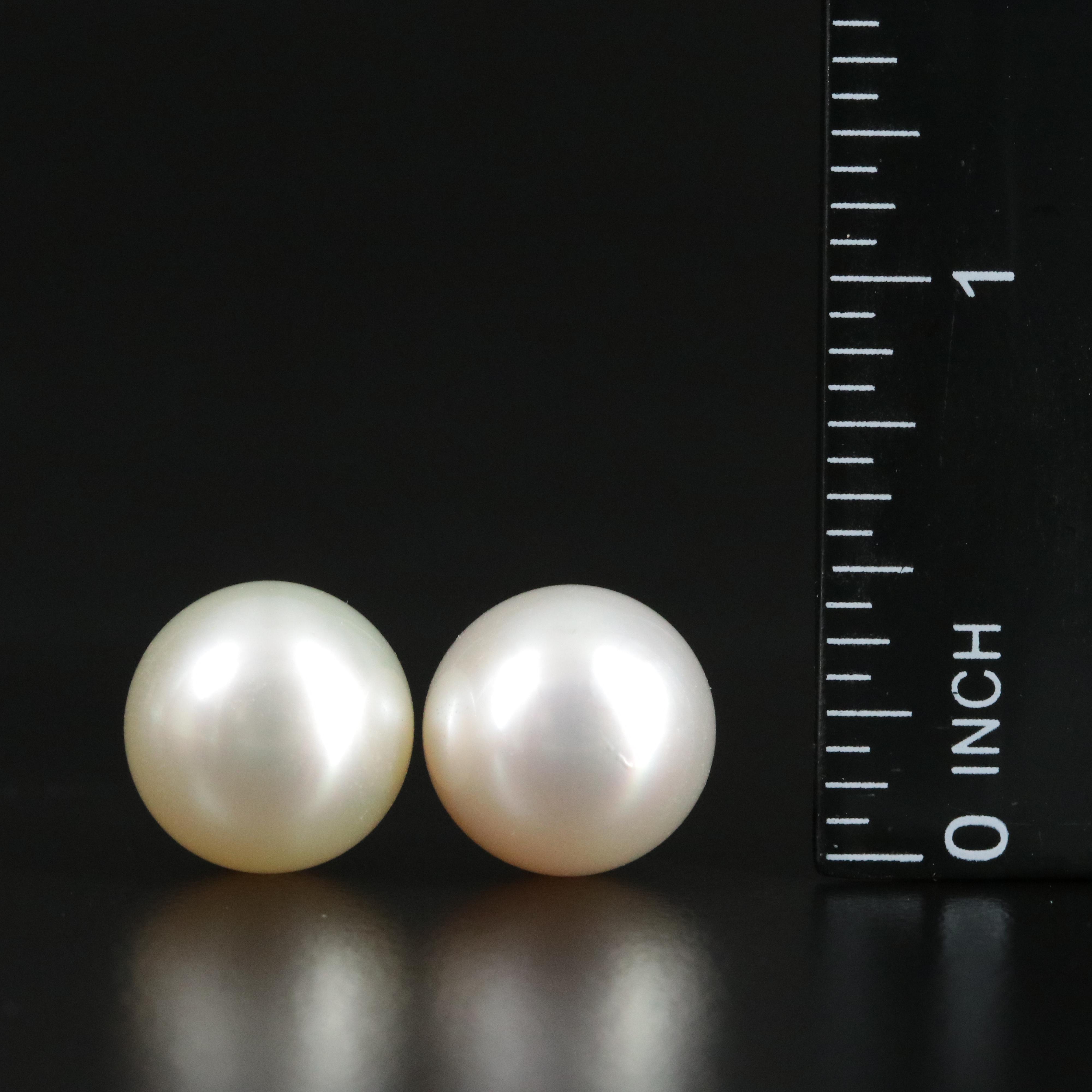 14K Pearl Earrings