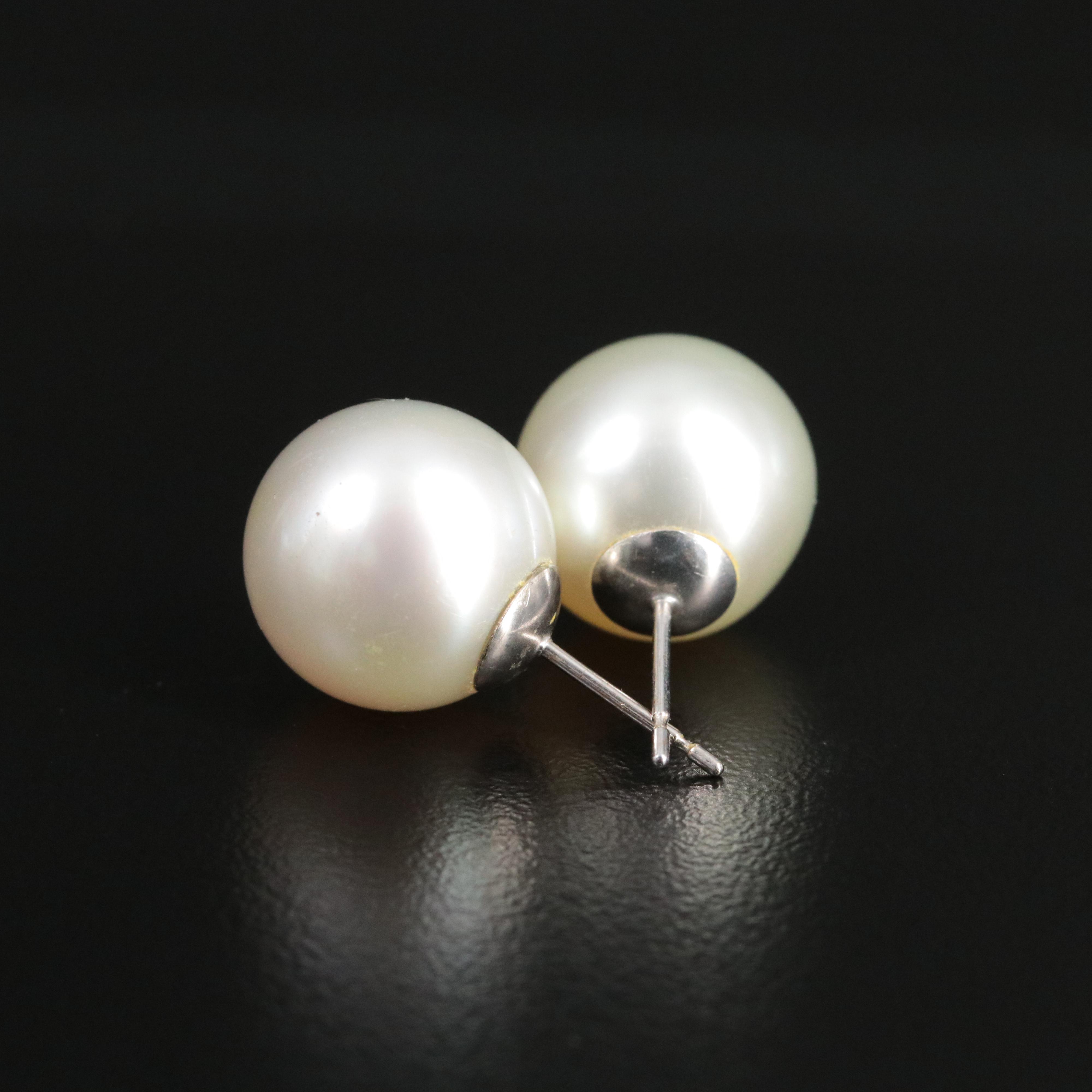 14K Pearl Earrings