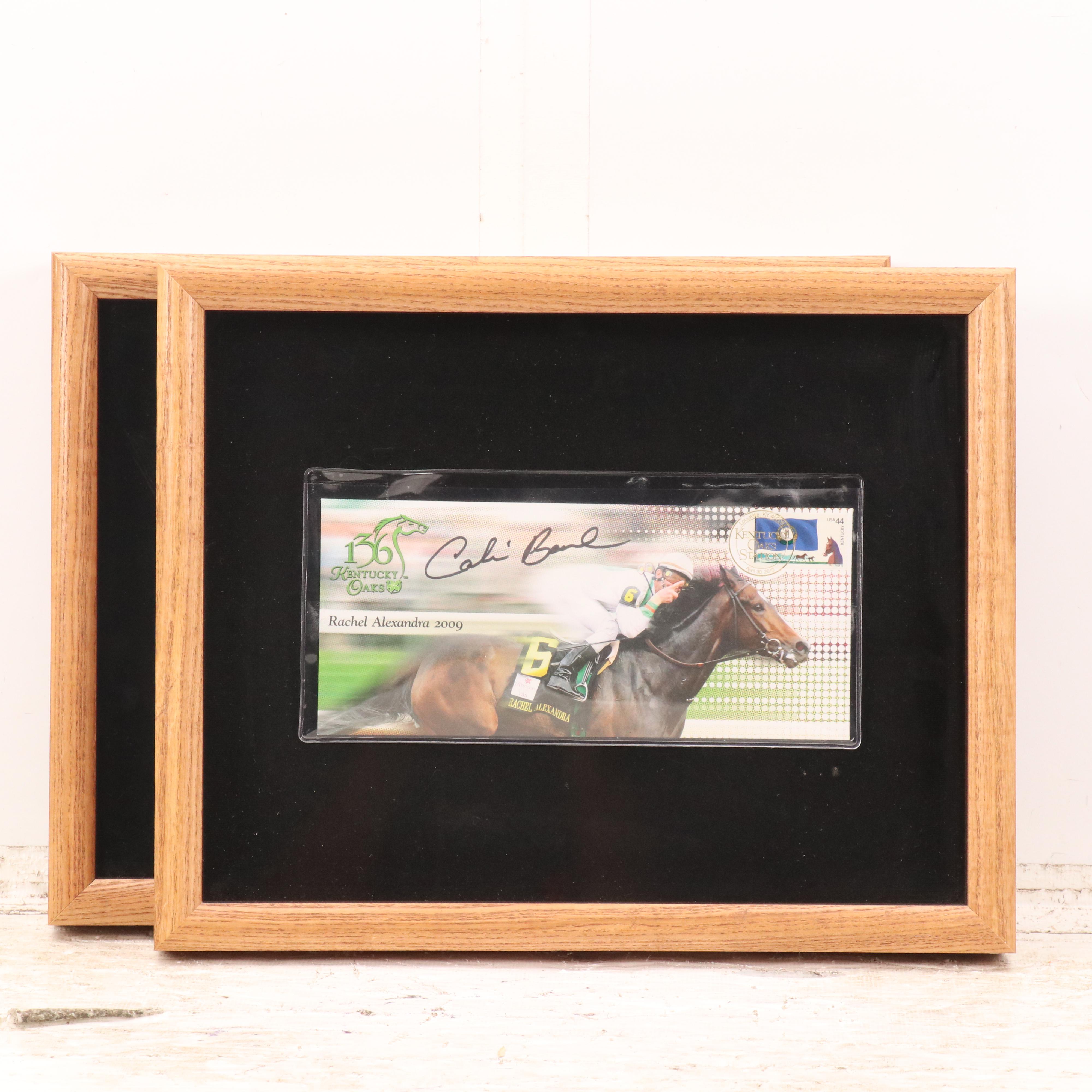 Calvin Borel Signed Kentucky Derby and Kentucky Oaks Envelopes, 2009