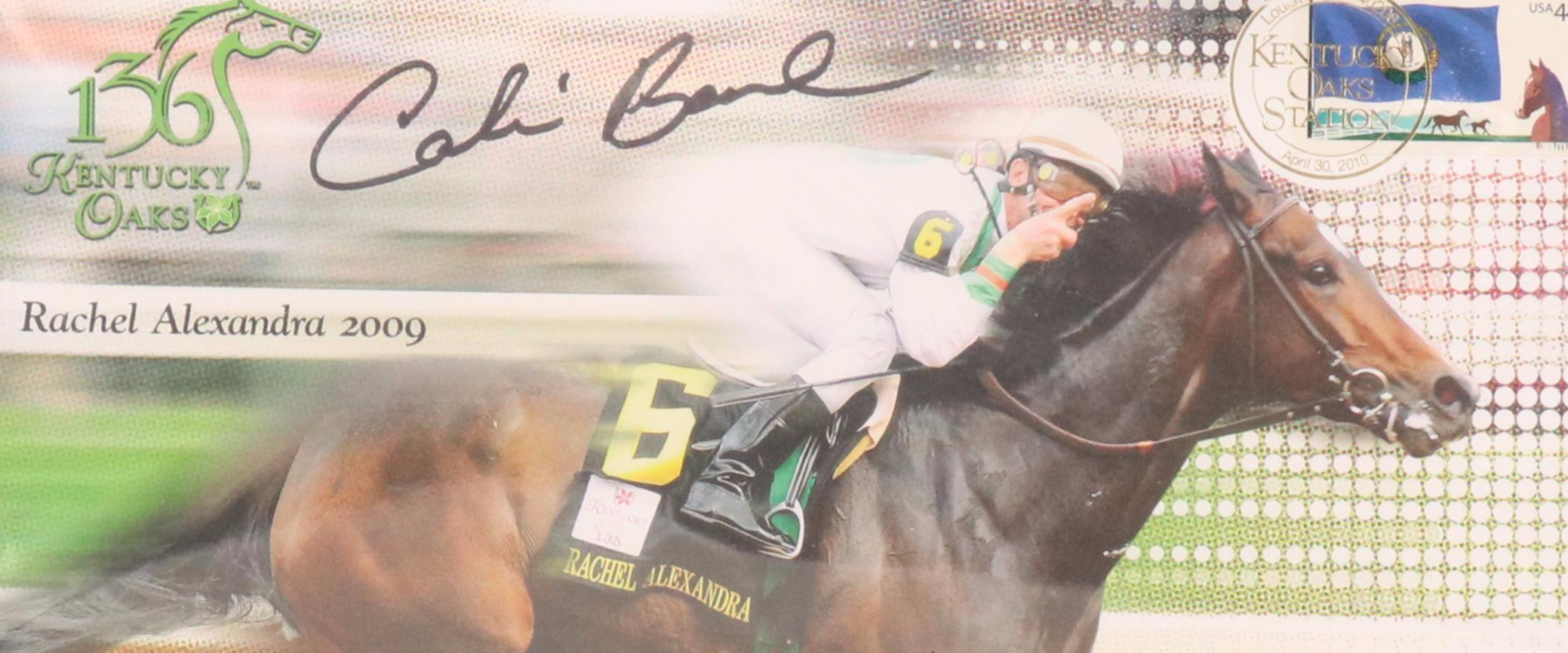Calvin Borel Signed Kentucky Derby and Kentucky Oaks Envelopes, 2009