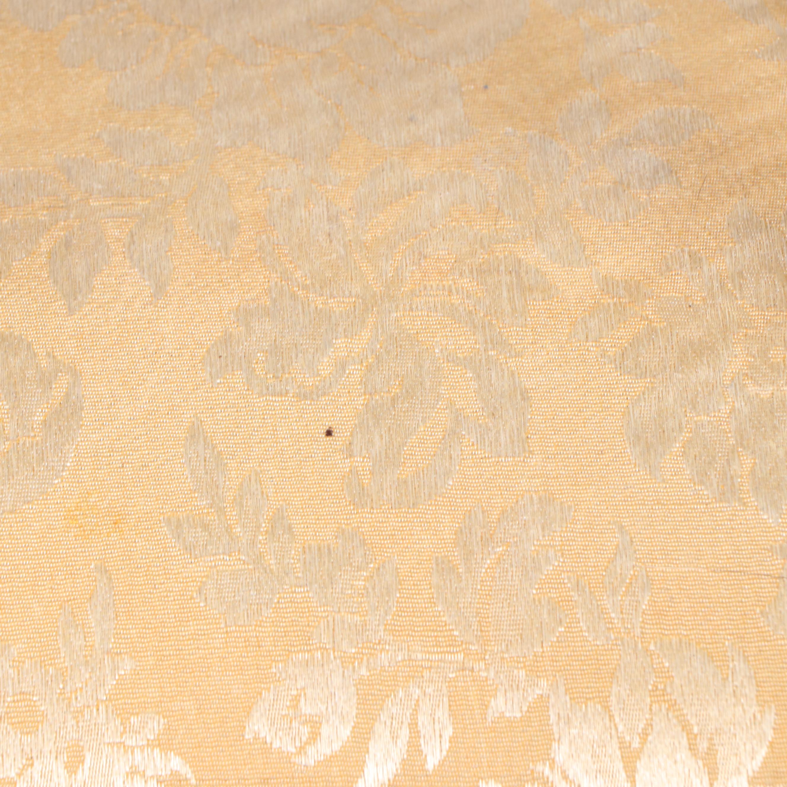 Mission Style Oak and Cane Rocking Chair with Barley Twist Detailing