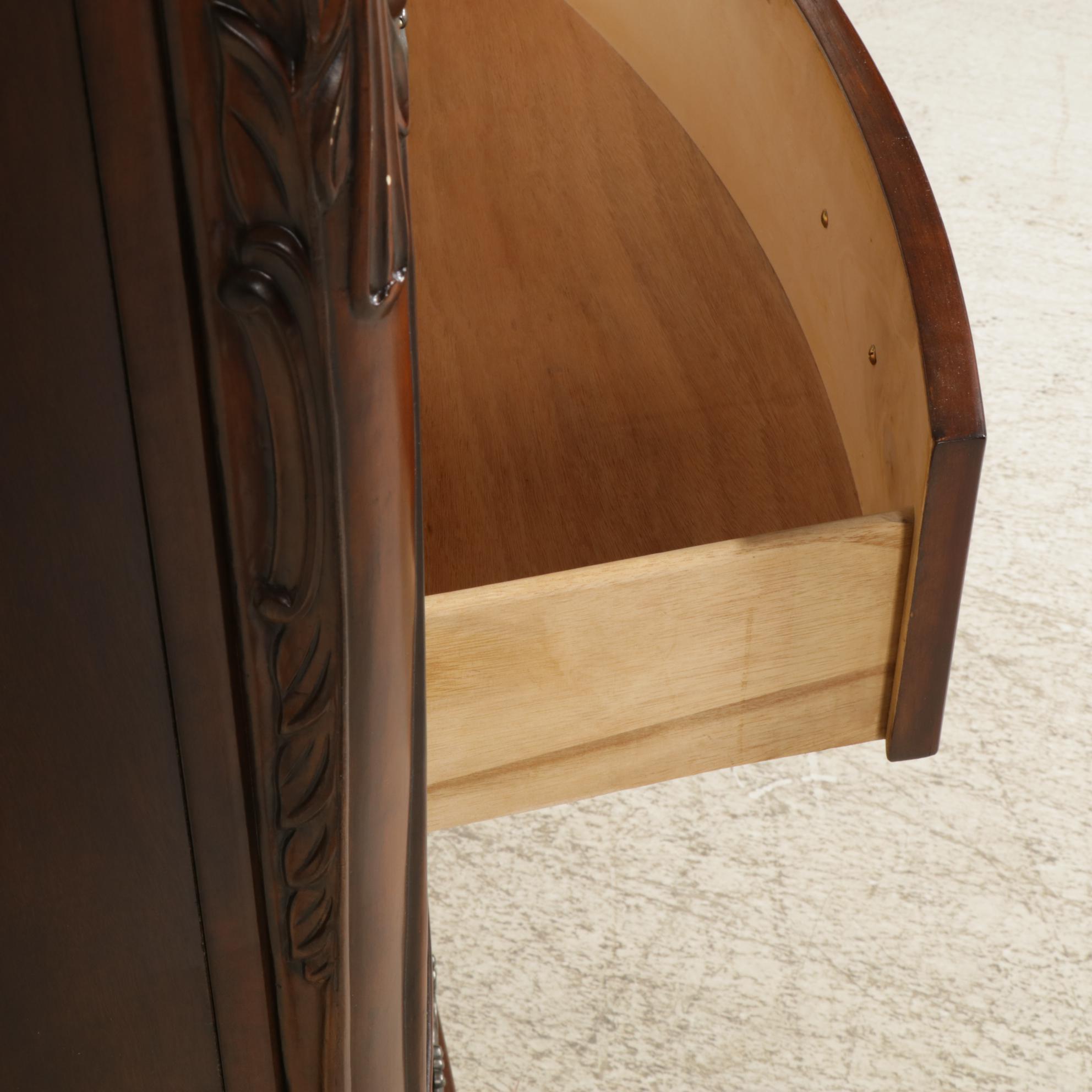 Dark Cherry Finished Chest of Drawers, 2008