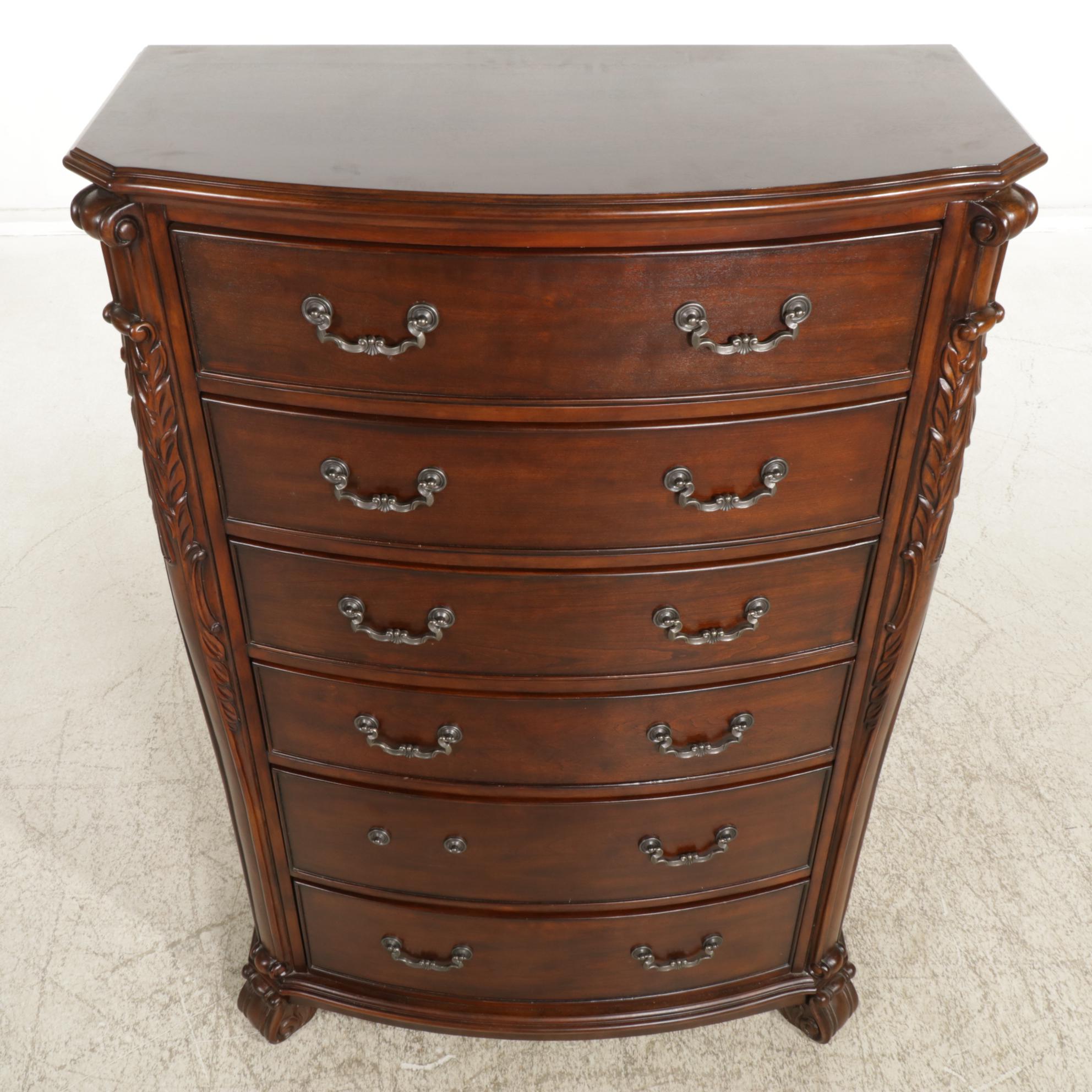 Dark Cherry Finished Chest of Drawers, 2008