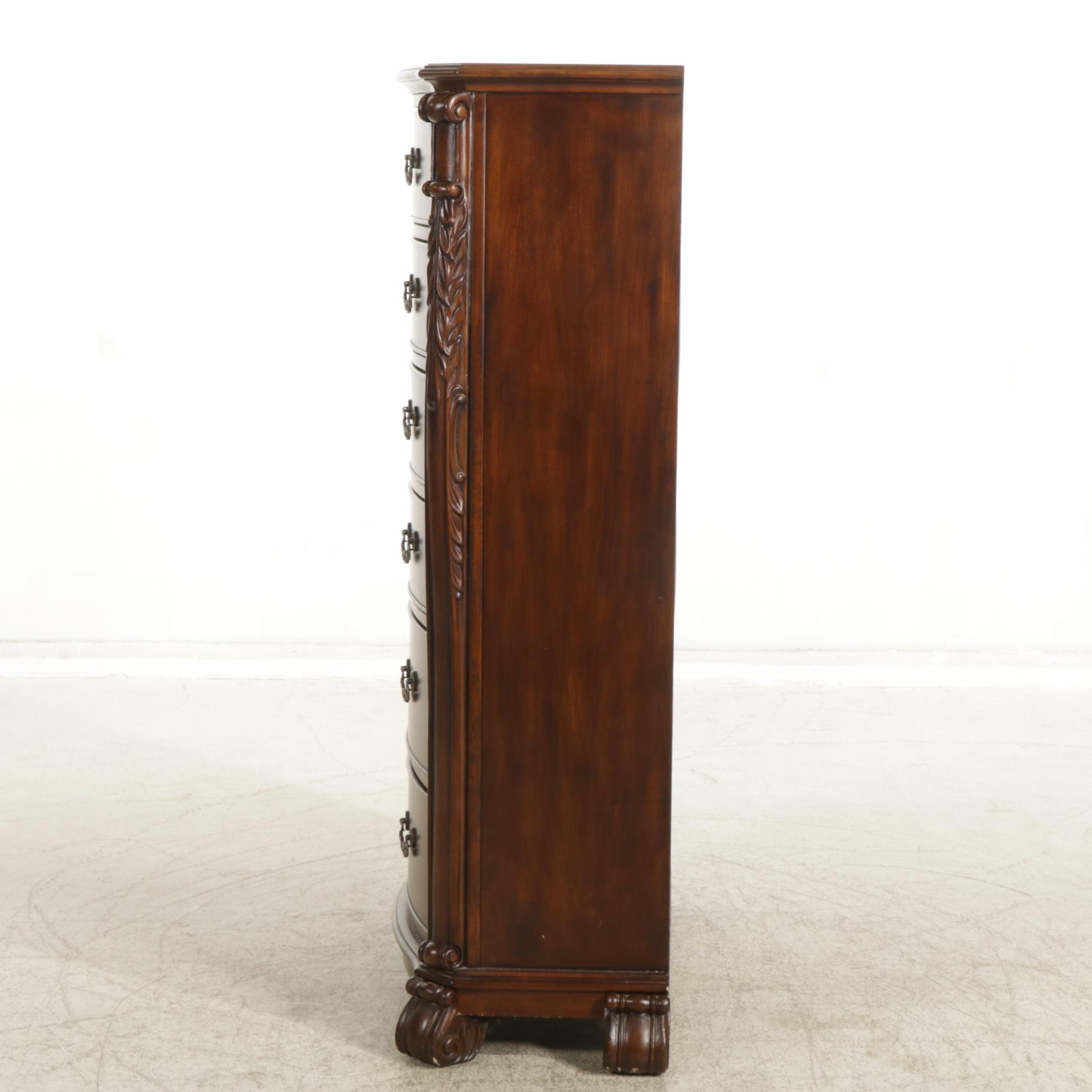 Dark Cherry Finished Chest of Drawers, 2008