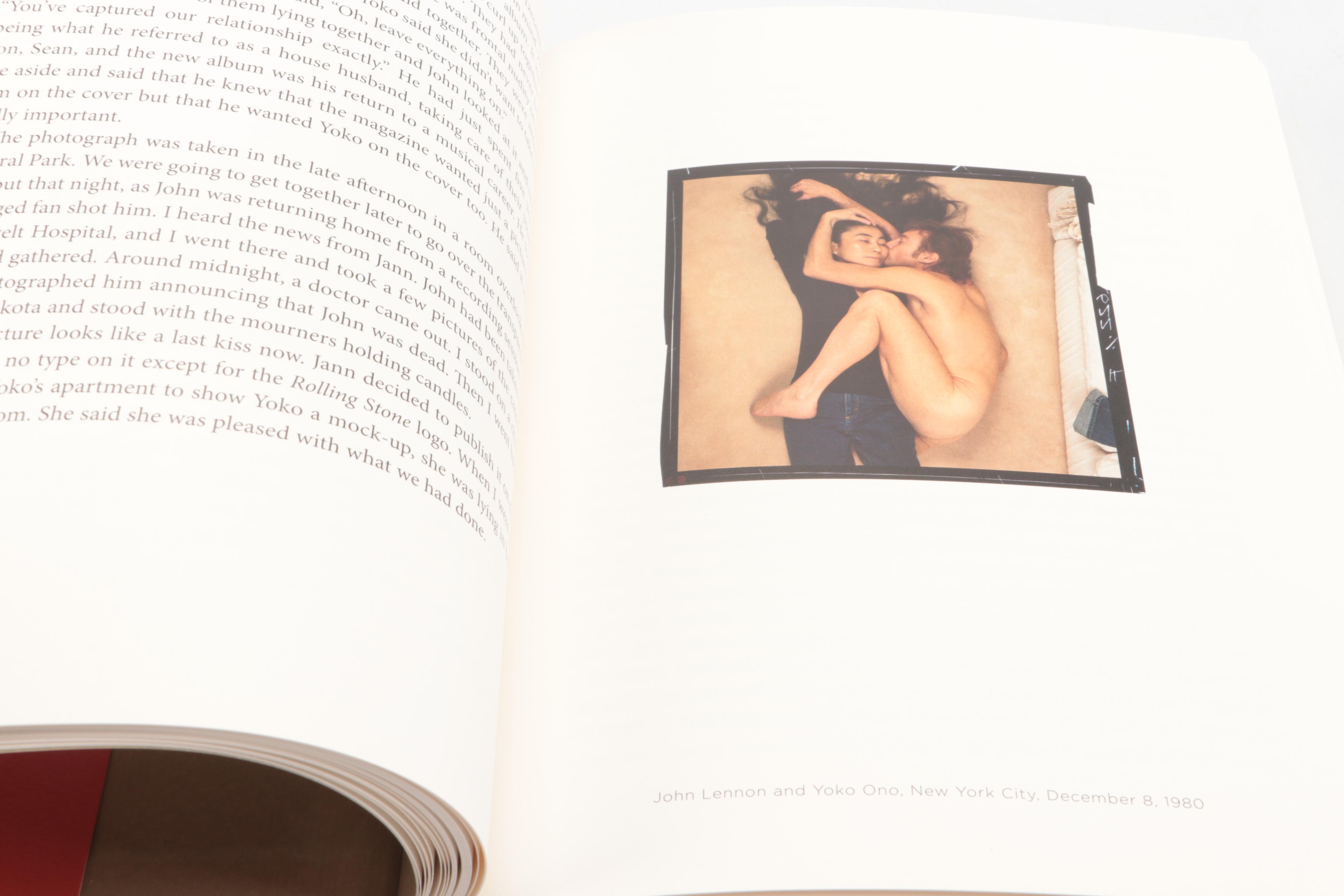 Signed First Revised Edition "Annie Leibovitz at Work" by Annie Leibovitz, 2018