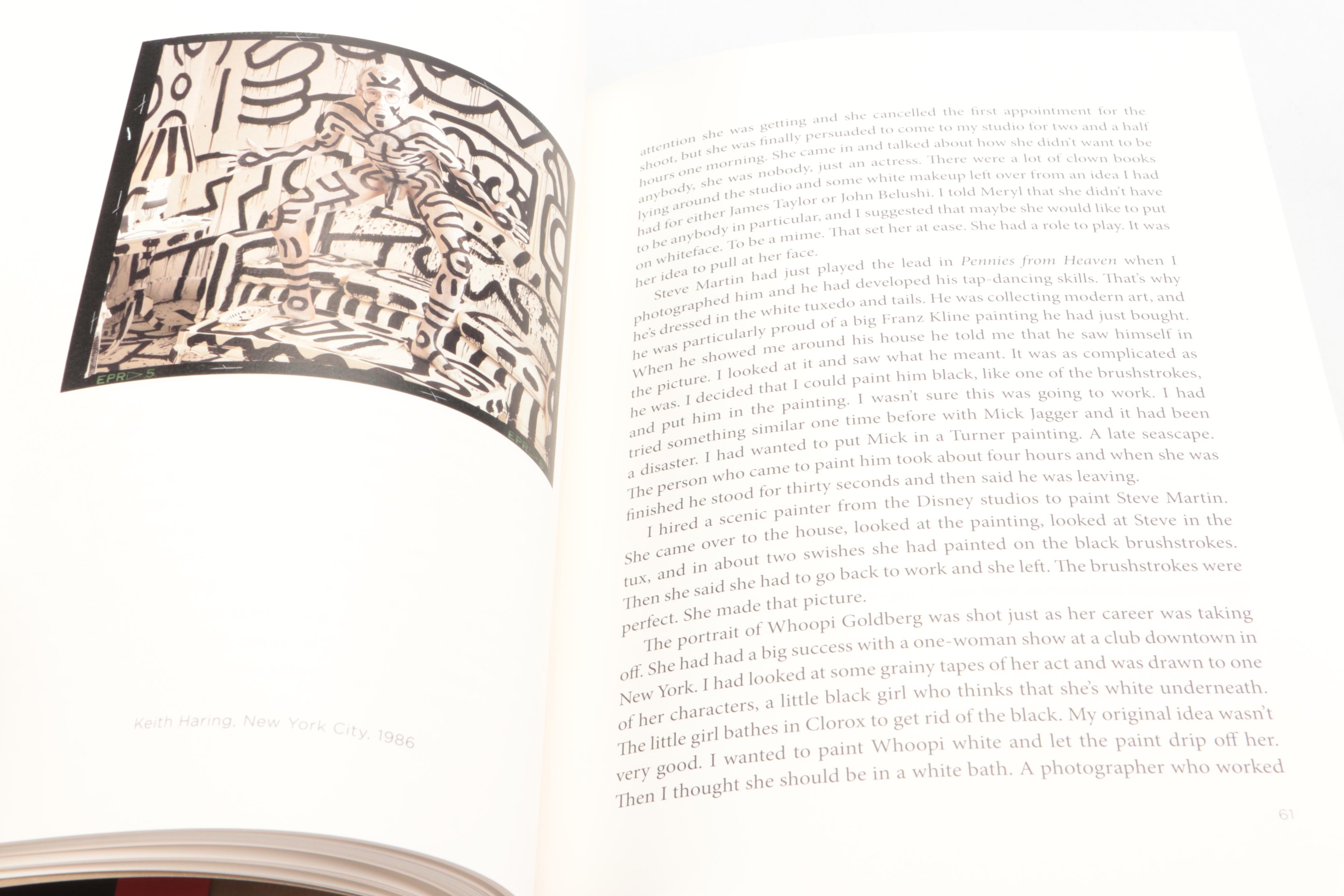 Signed First Revised Edition "Annie Leibovitz at Work" by Annie Leibovitz, 2018