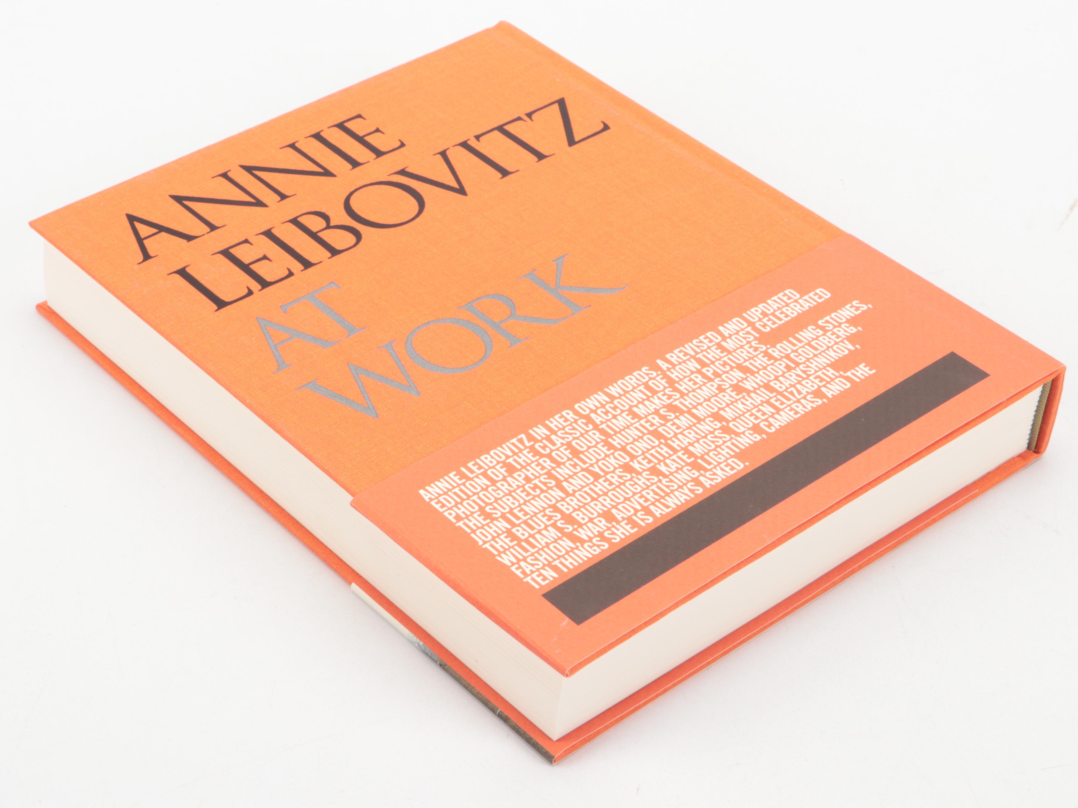 Signed First Revised Edition "Annie Leibovitz at Work" by Annie Leibovitz, 2018