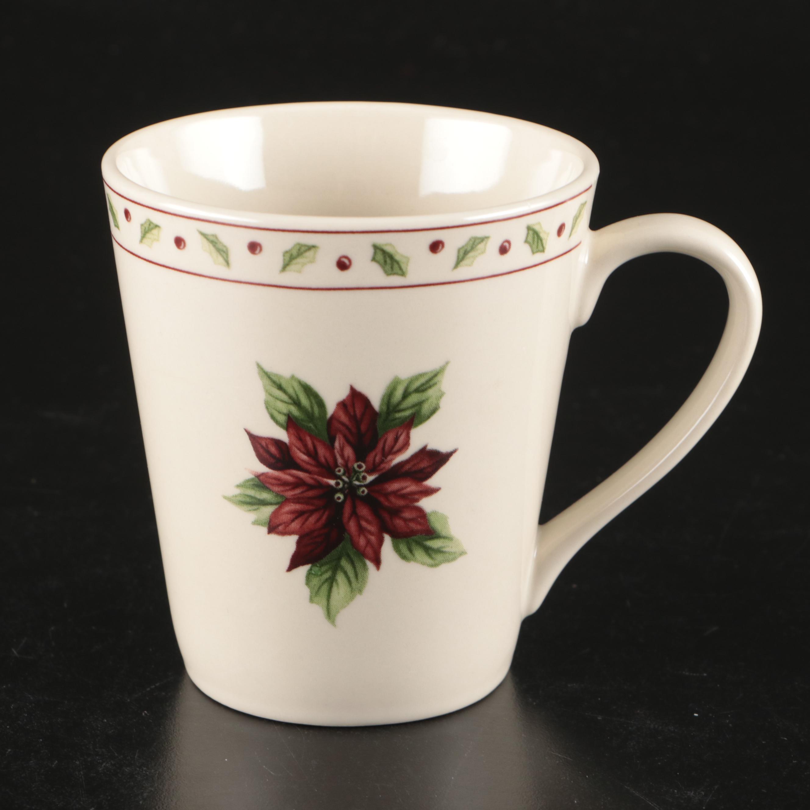 Lenox "Holiday" Porcelain Serving Bowls with Other Christmas Ceramic Dinnerware