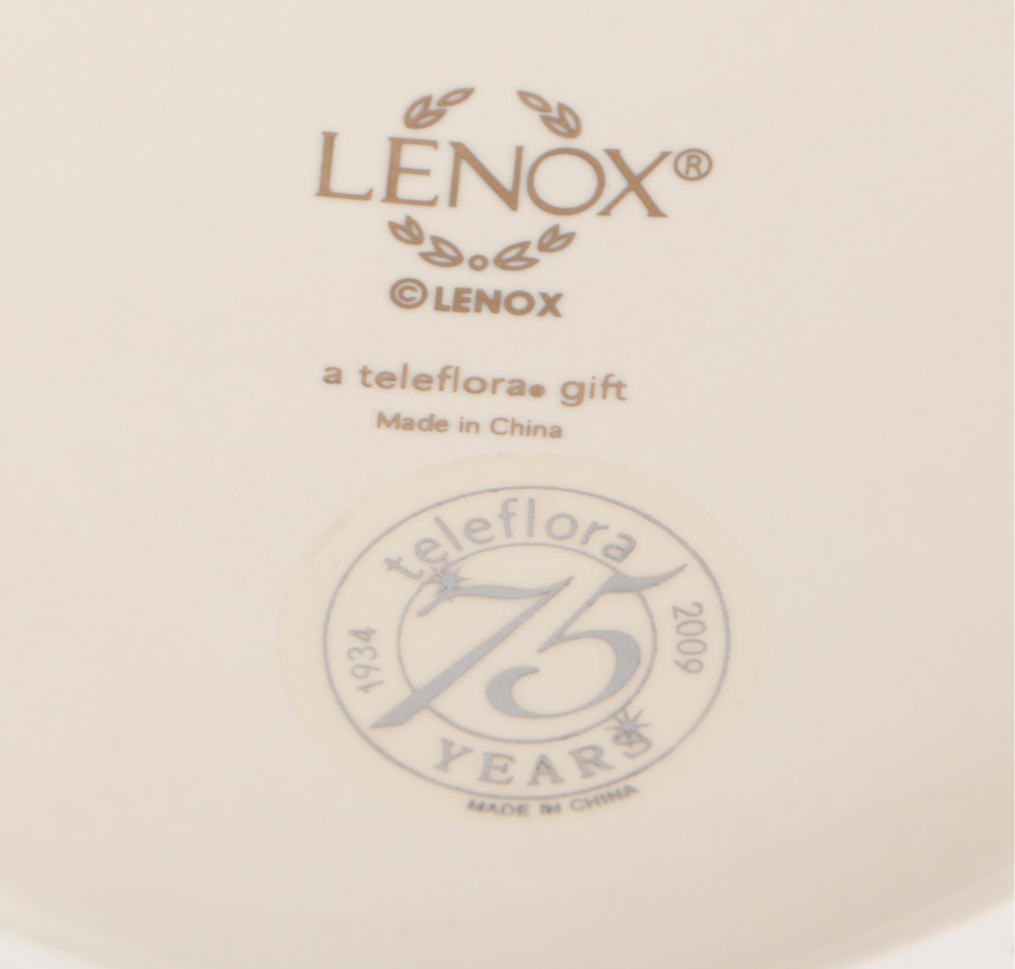 Lenox "Holiday" Porcelain Serving Bowls with Other Christmas Ceramic Dinnerware