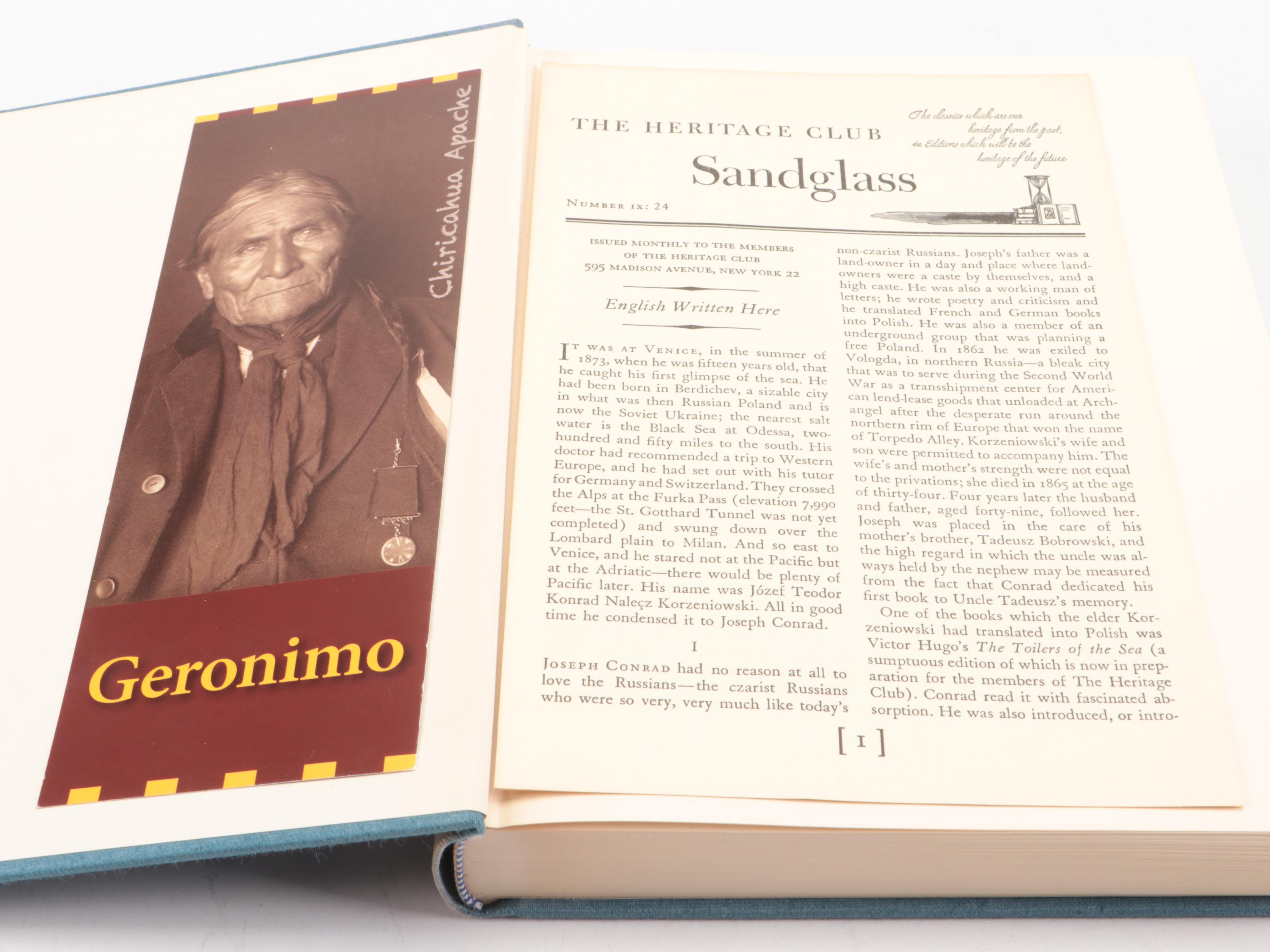 Heritage Press "Lord Jim," "Nostromo," and More by Joseph Conrad