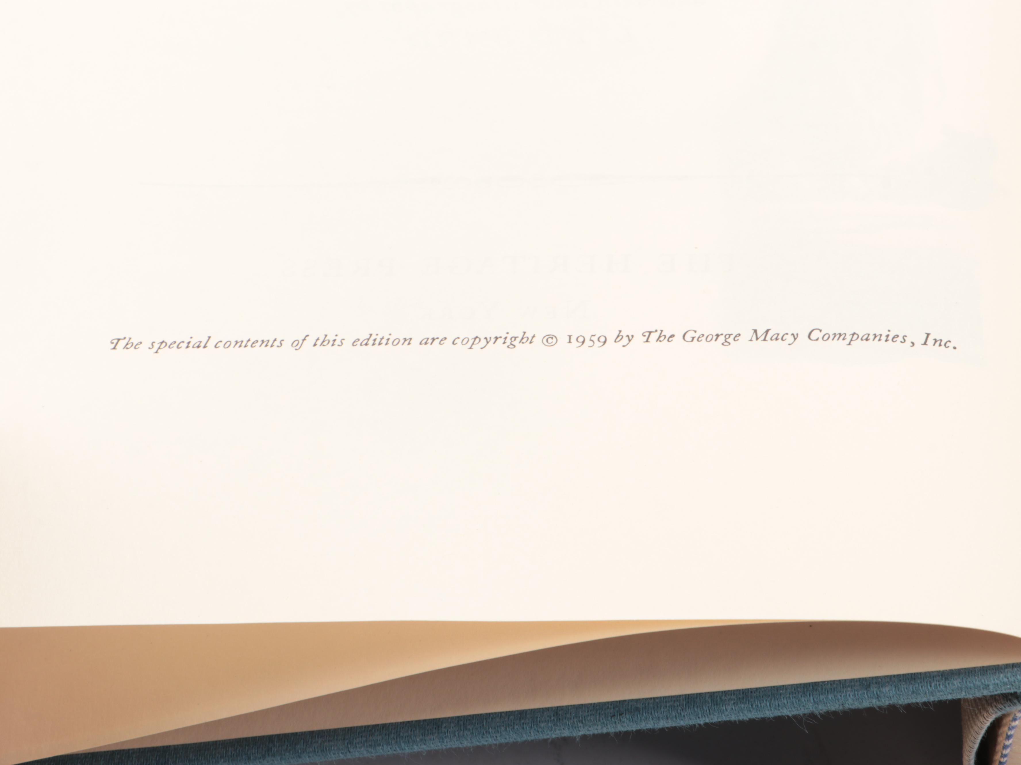 Heritage Press "Lord Jim," "Nostromo," and More by Joseph Conrad