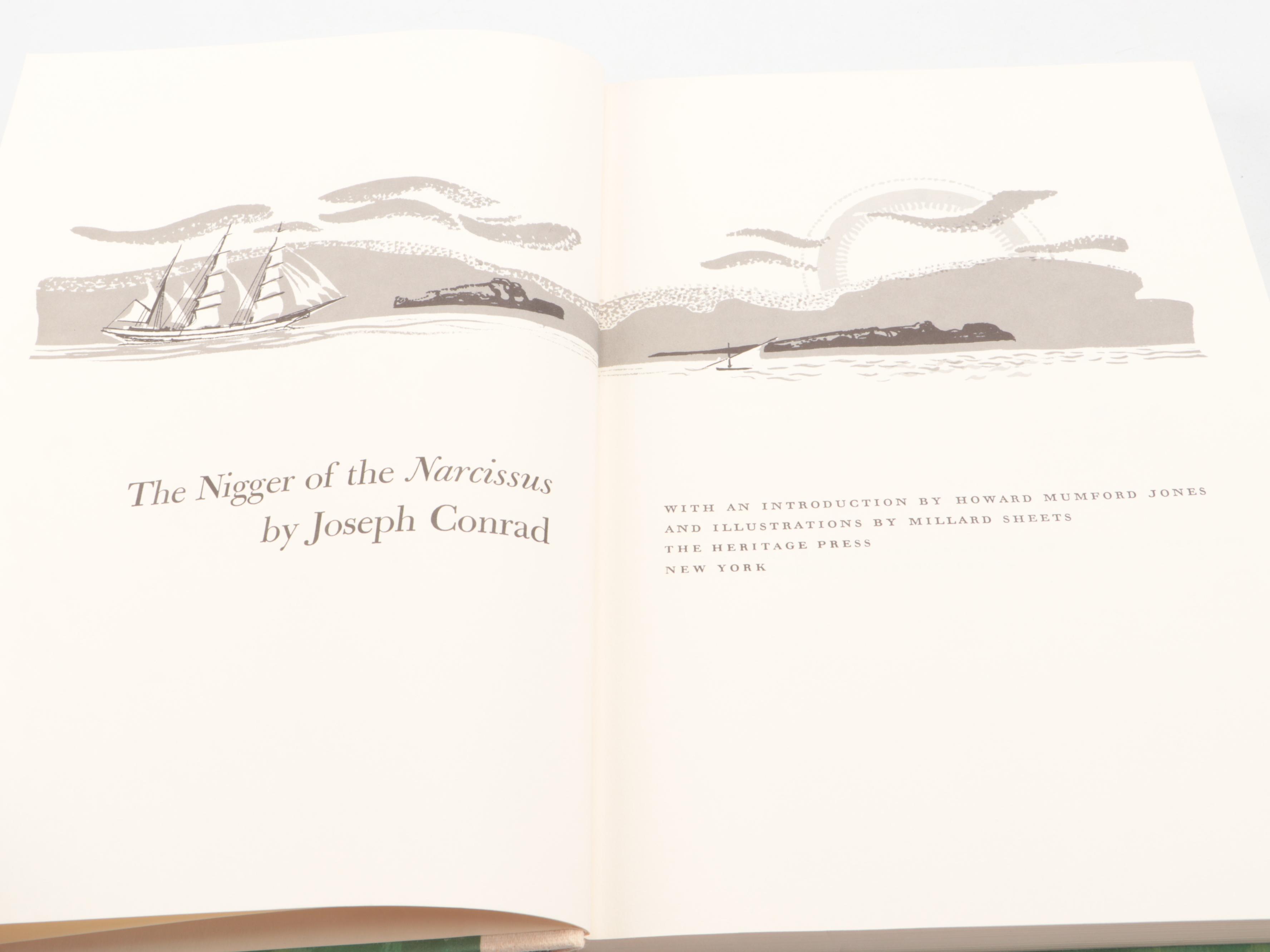 Heritage Press "Lord Jim," "Nostromo," and More by Joseph Conrad