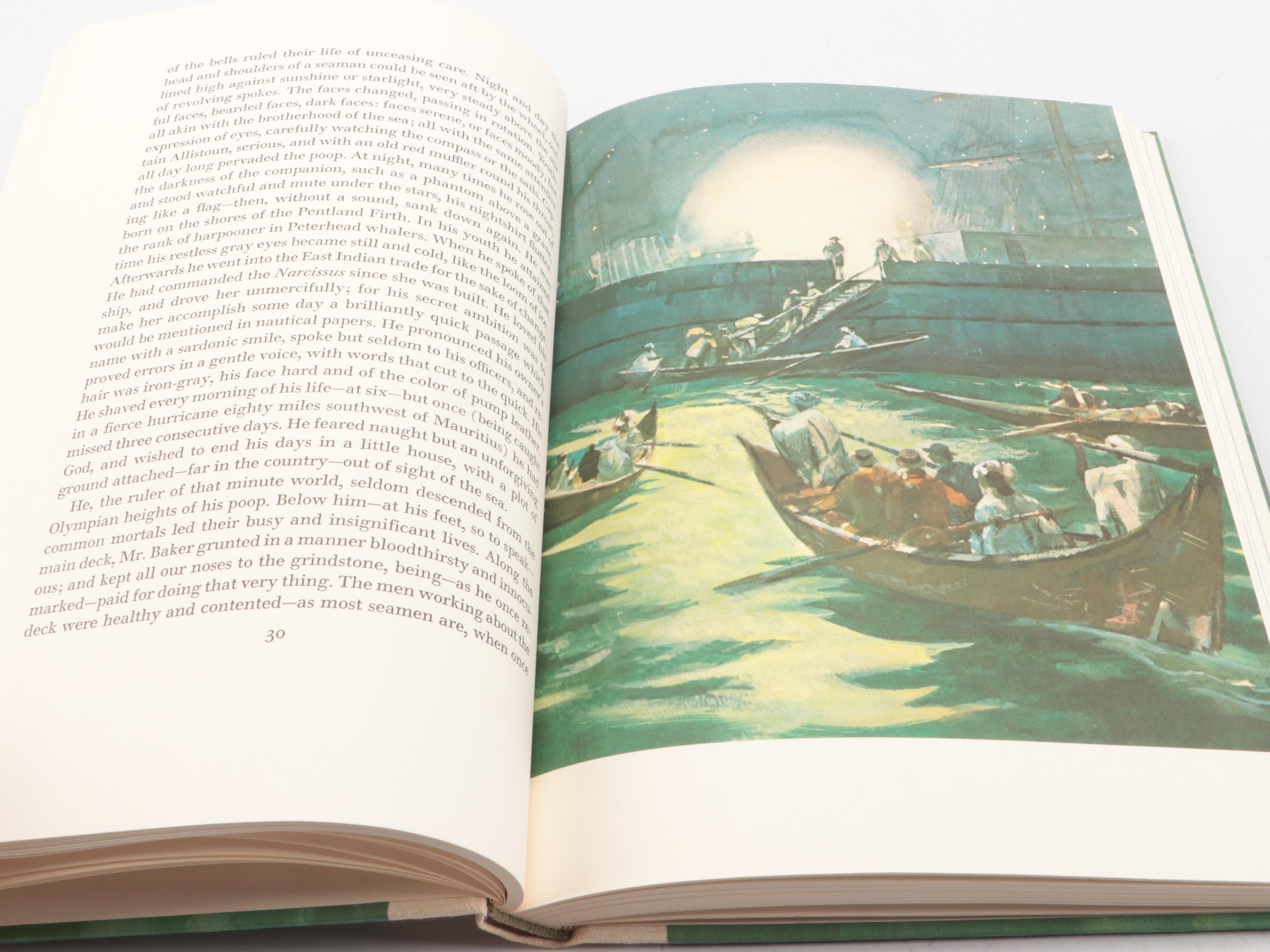 Heritage Press "Lord Jim," "Nostromo," and More by Joseph Conrad