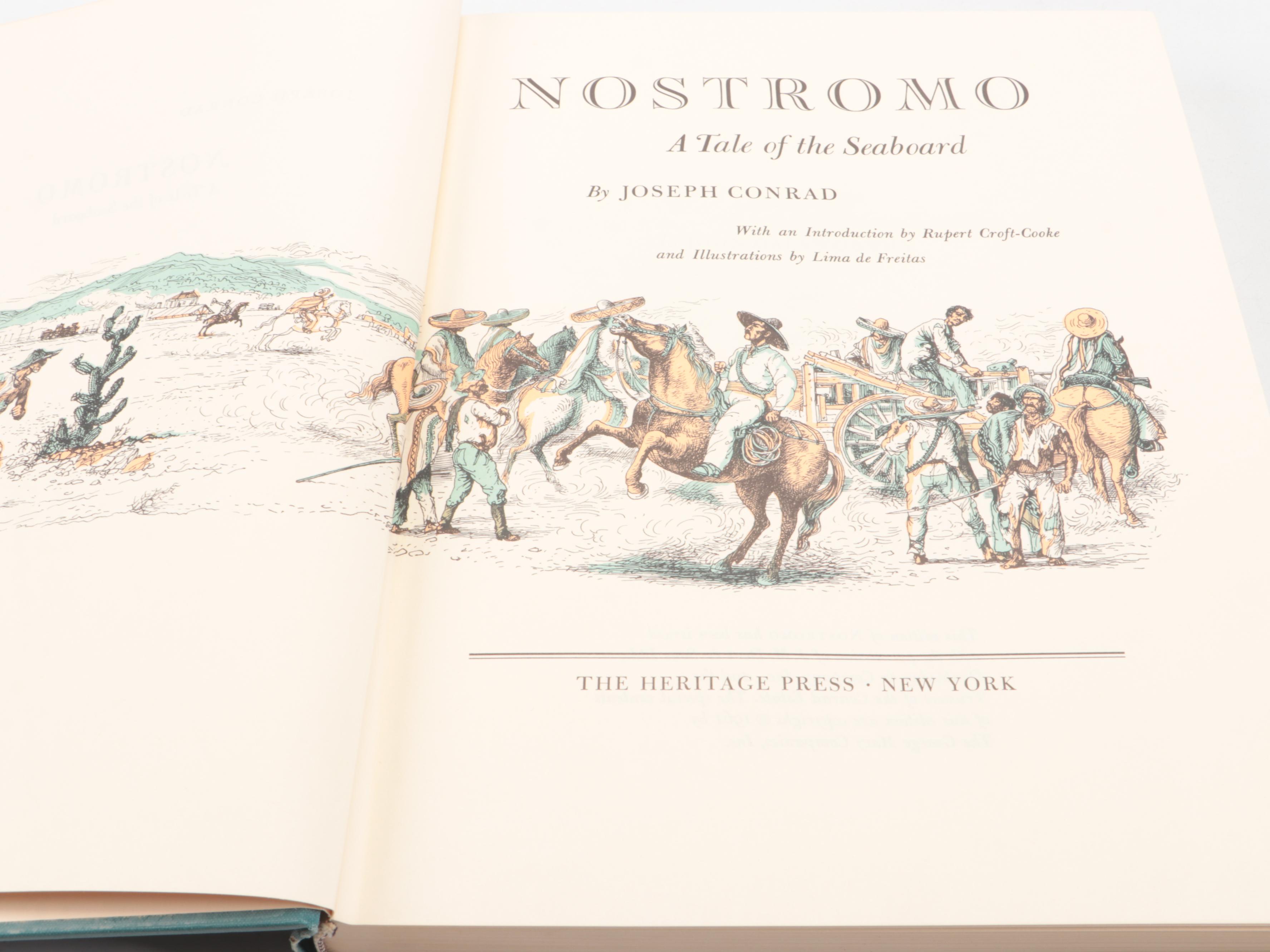 Heritage Press "Lord Jim," "Nostromo," and More by Joseph Conrad