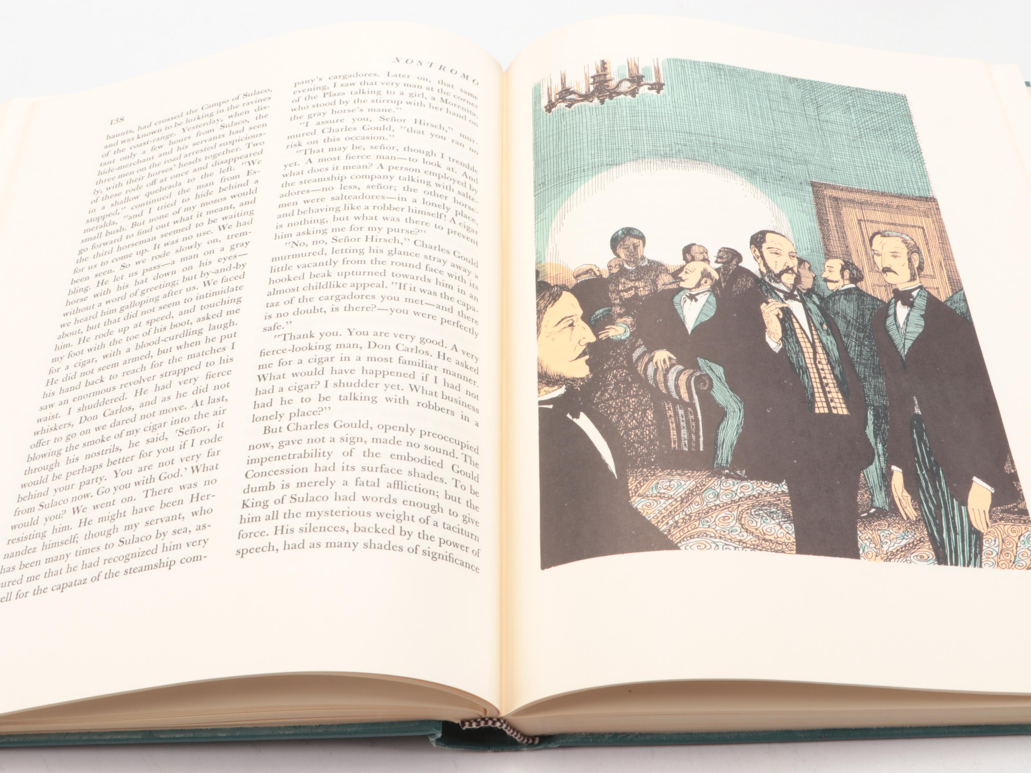 Heritage Press "Lord Jim," "Nostromo," and More by Joseph Conrad