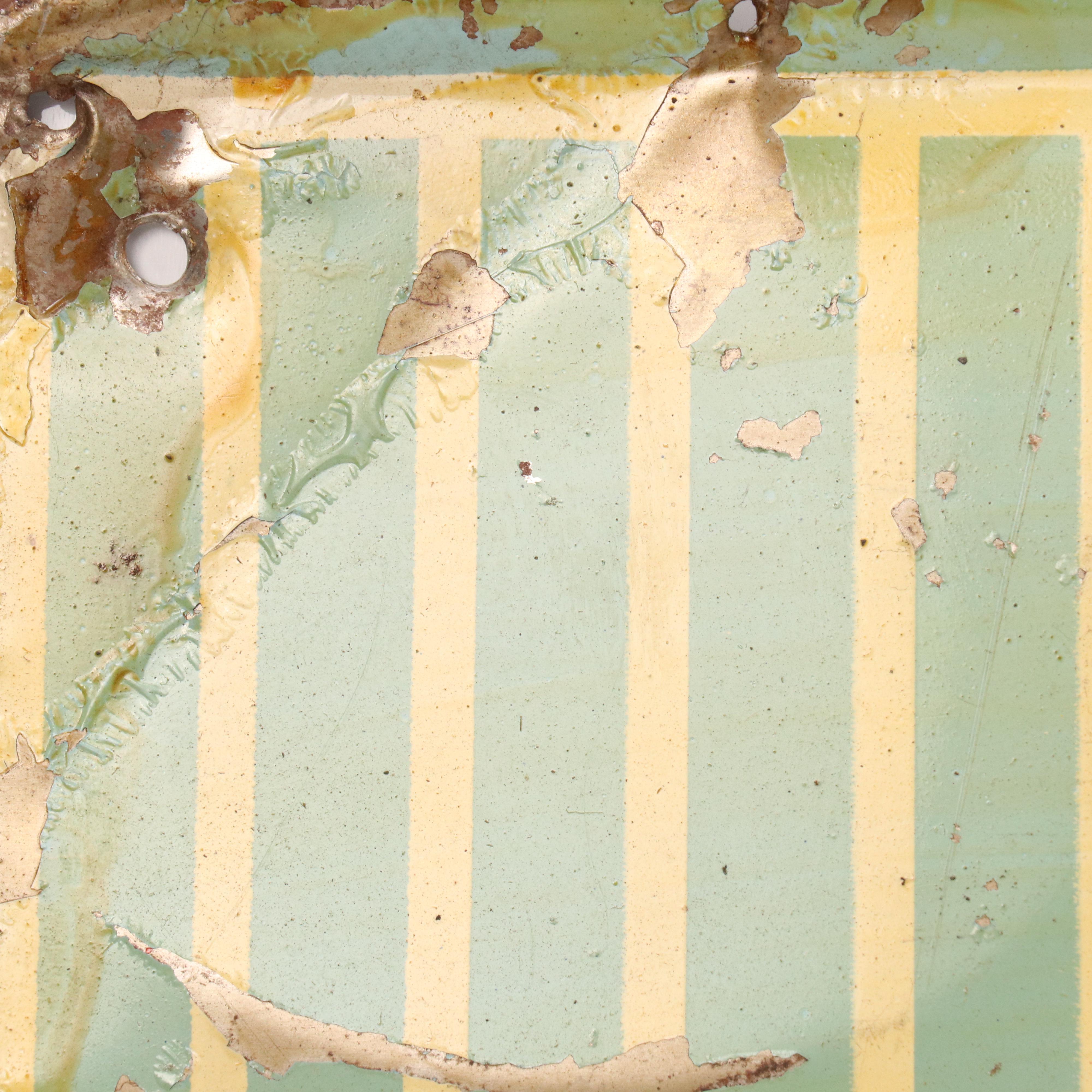 Faygo Cola "Refresh-Ability" Metal Advertising Sign, Mid-20th Century