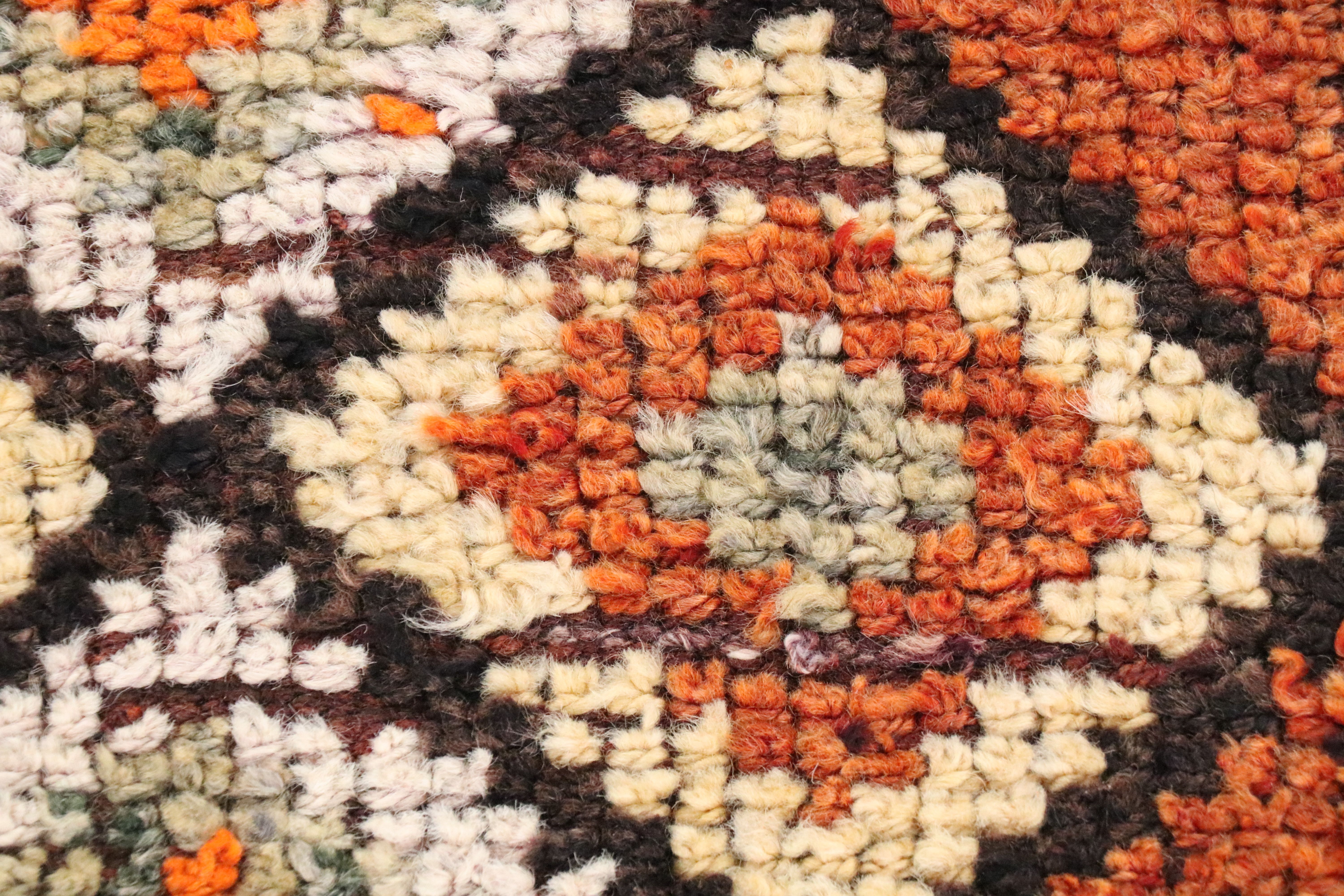 2'9 x 11'4 Hand-Knotted Turkish Oushak Carpet Runner Long Rug