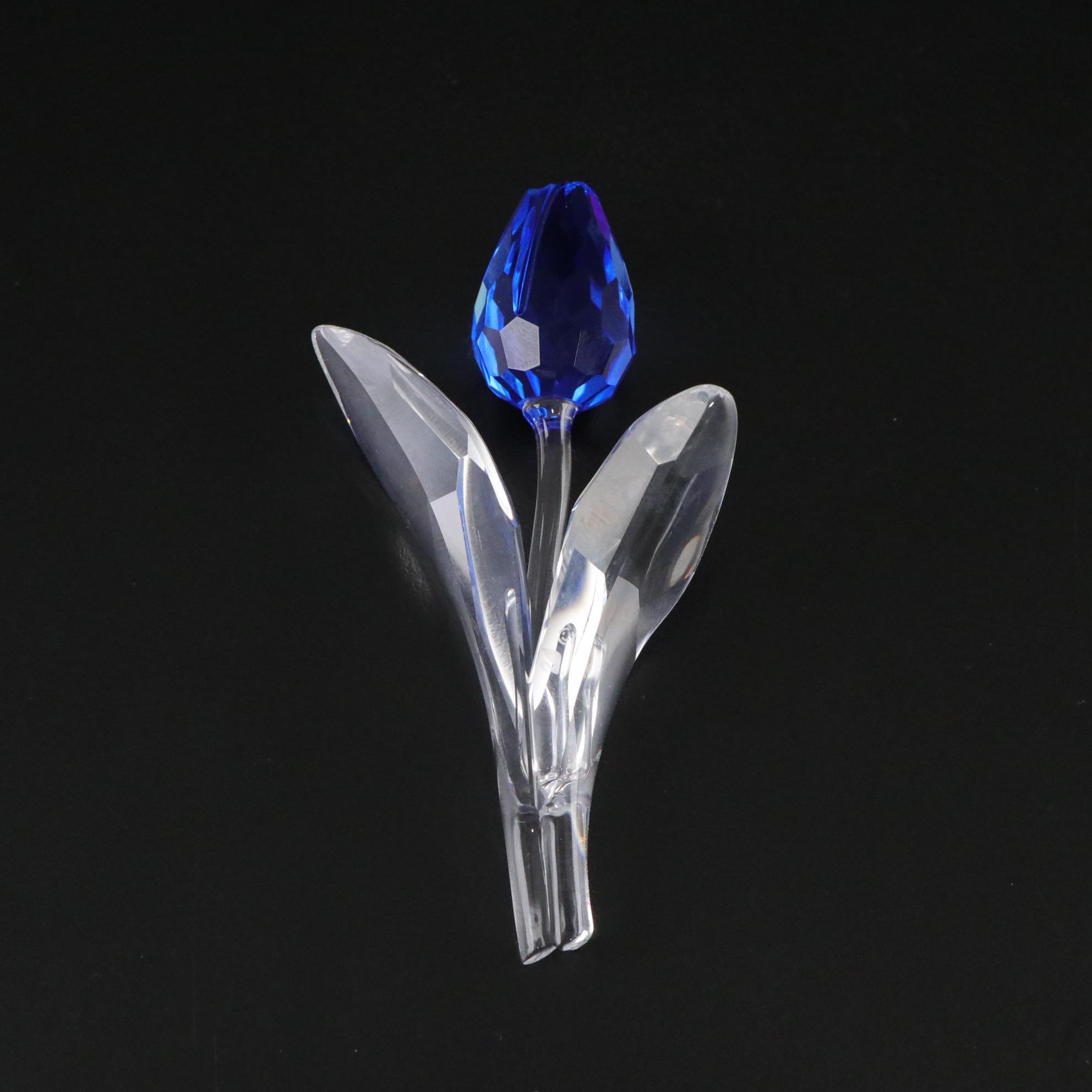 Swarovski Crystal "Renewal Blue Tulip" and Other Figurines