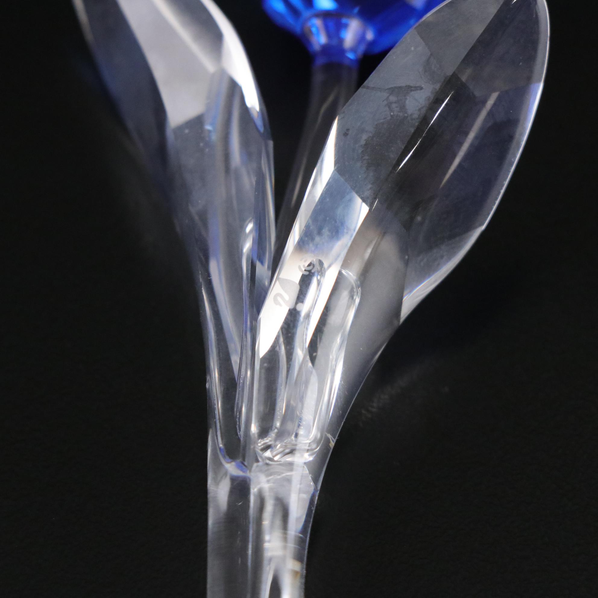 Swarovski Crystal "Renewal Blue Tulip" and Other Figurines