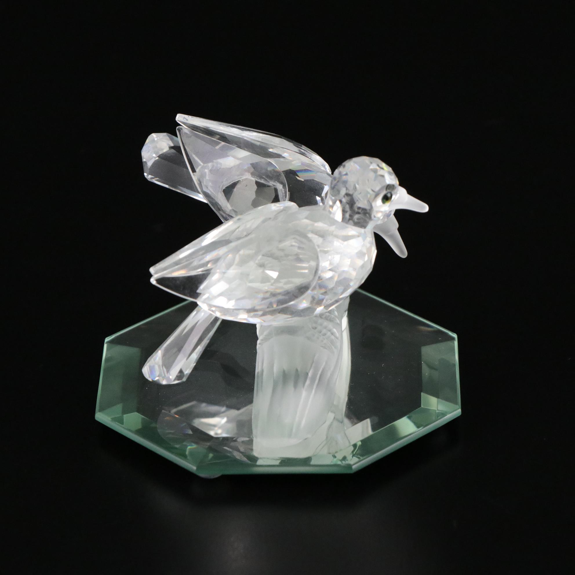 Swarovski Crystal "Renewal Blue Tulip" and Other Figurines