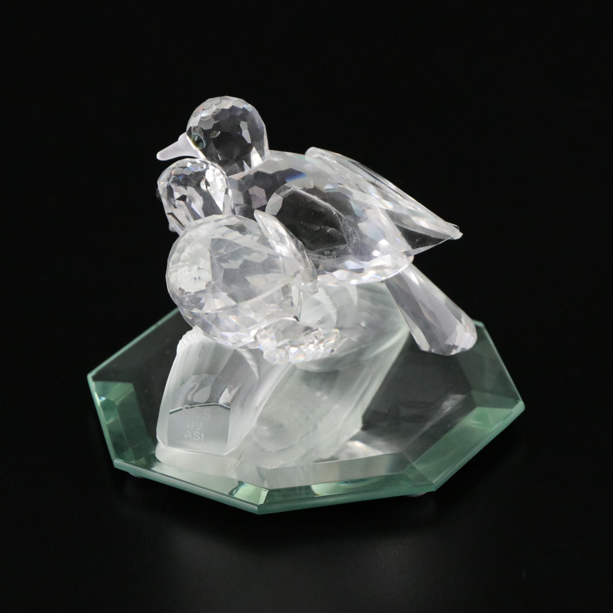 Swarovski Crystal "Renewal Blue Tulip" and Other Figurines