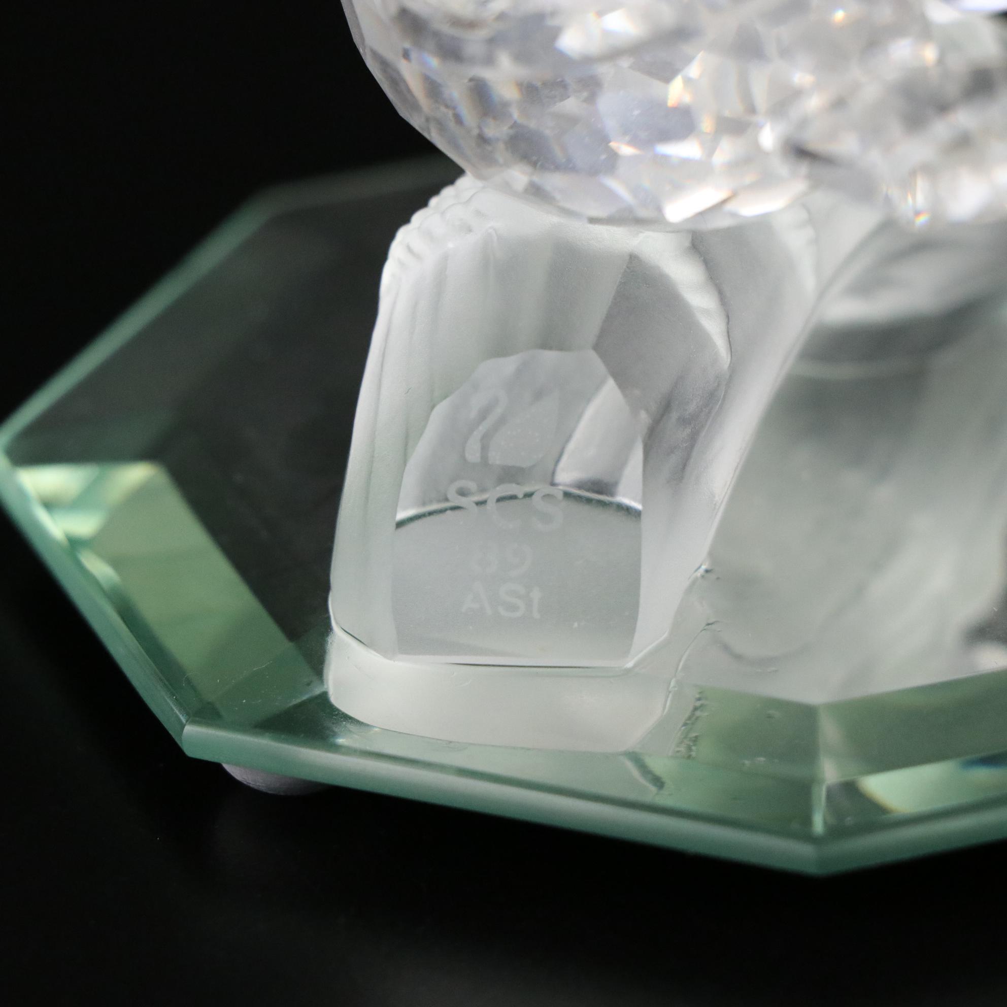 Swarovski Crystal "Renewal Blue Tulip" and Other Figurines