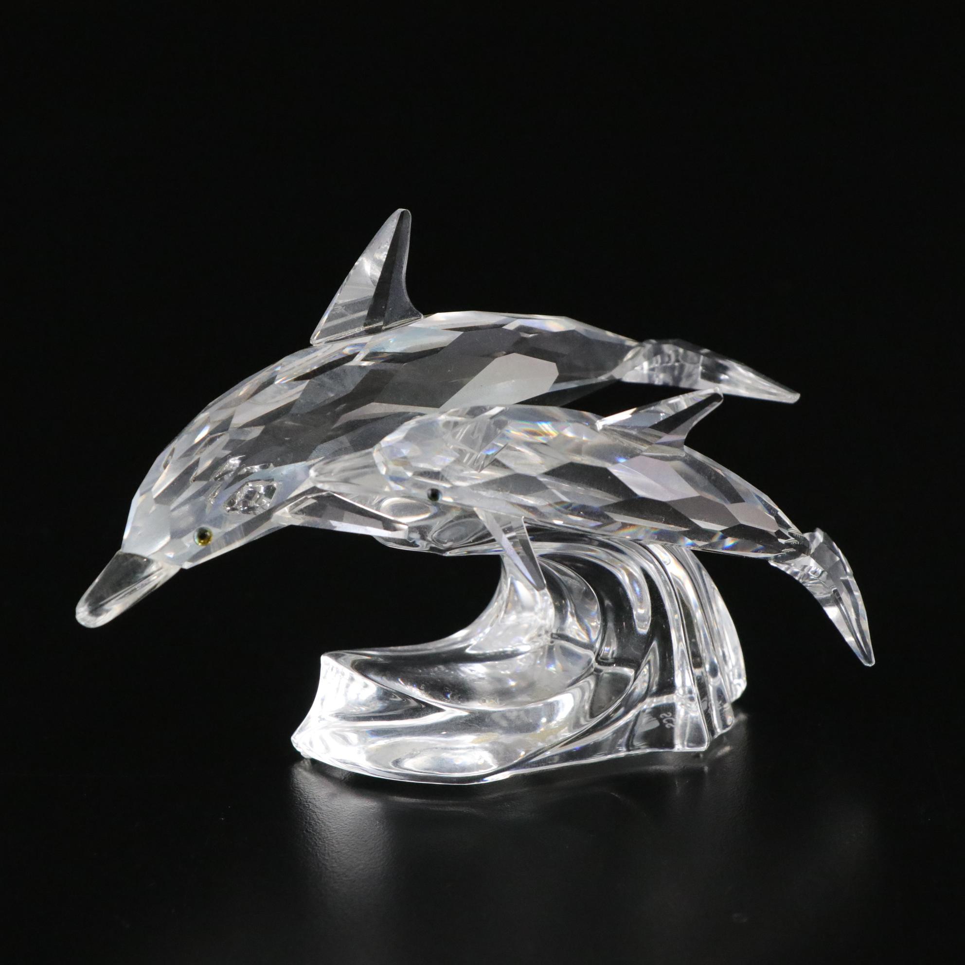 Swarovski Crystal "Renewal Blue Tulip" and Other Figurines