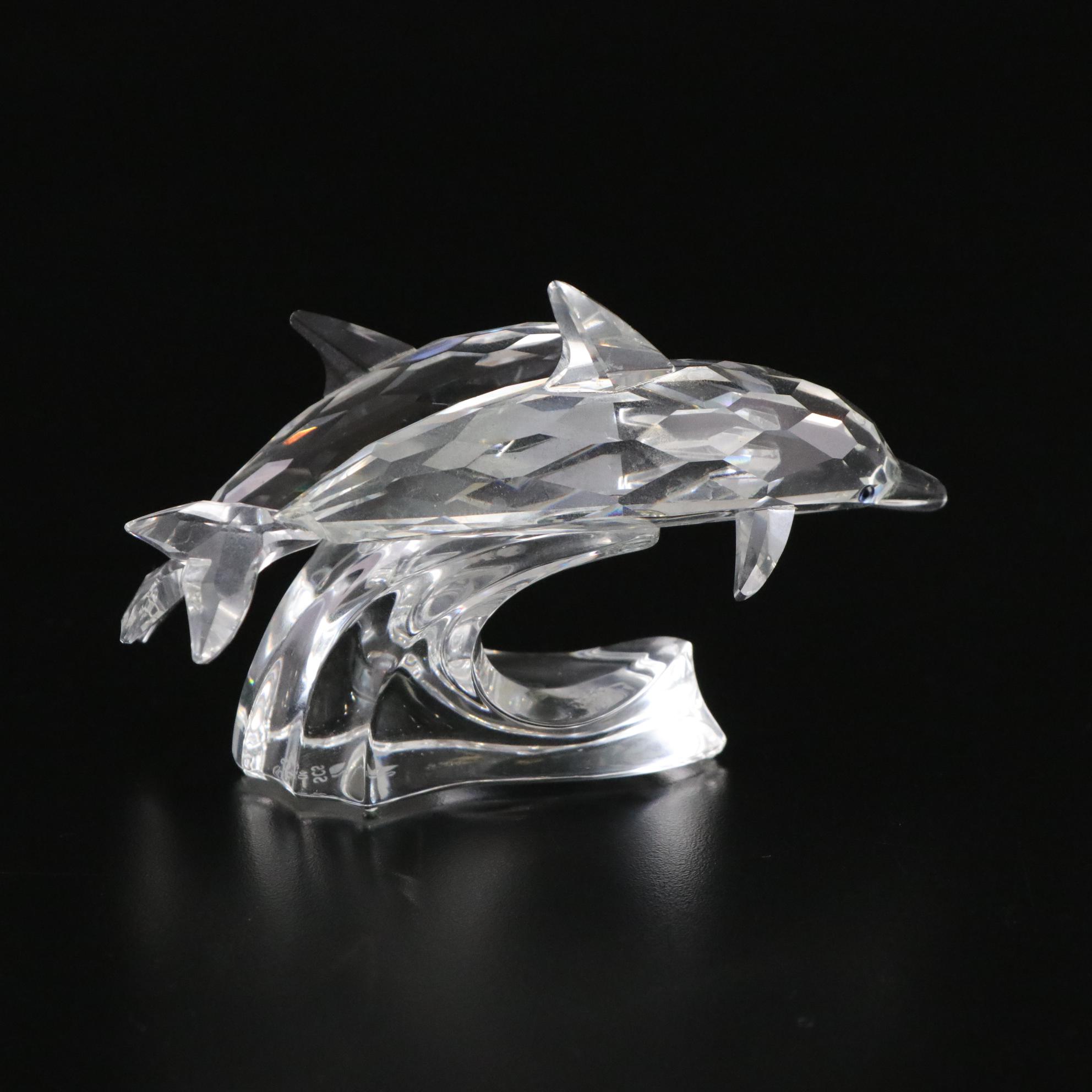 Swarovski Crystal "Renewal Blue Tulip" and Other Figurines