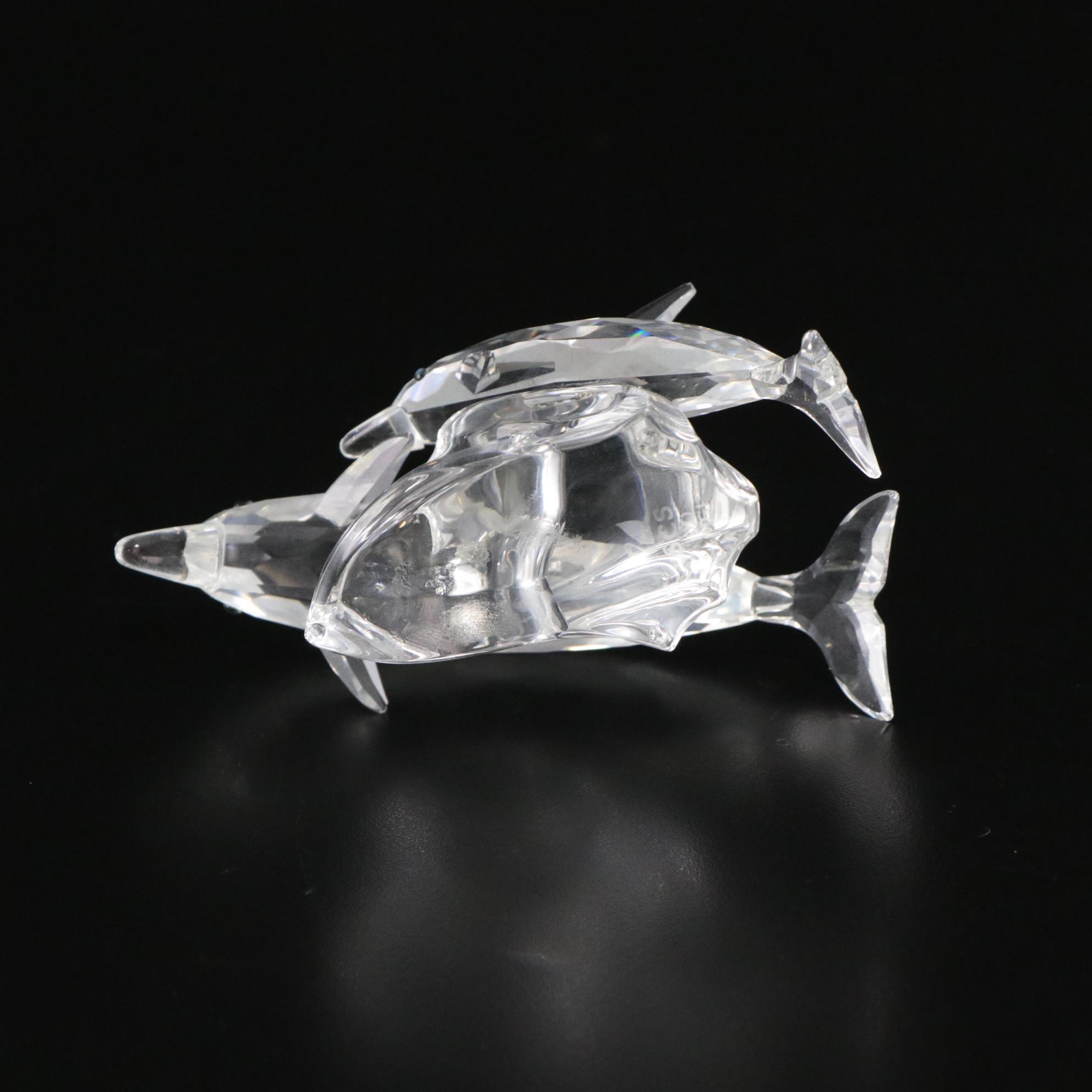 Swarovski Crystal "Renewal Blue Tulip" and Other Figurines