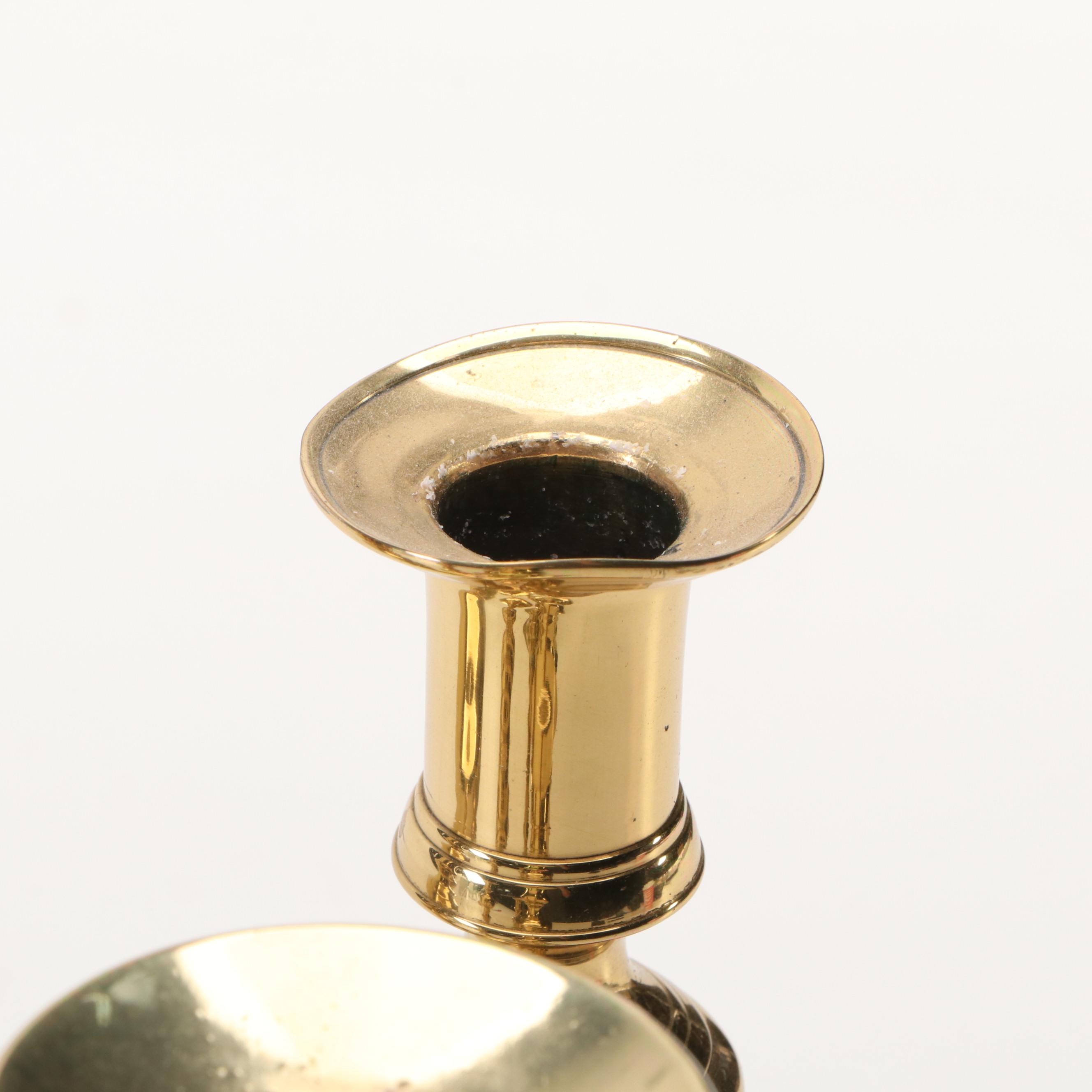 French Style Brass Candle Holders