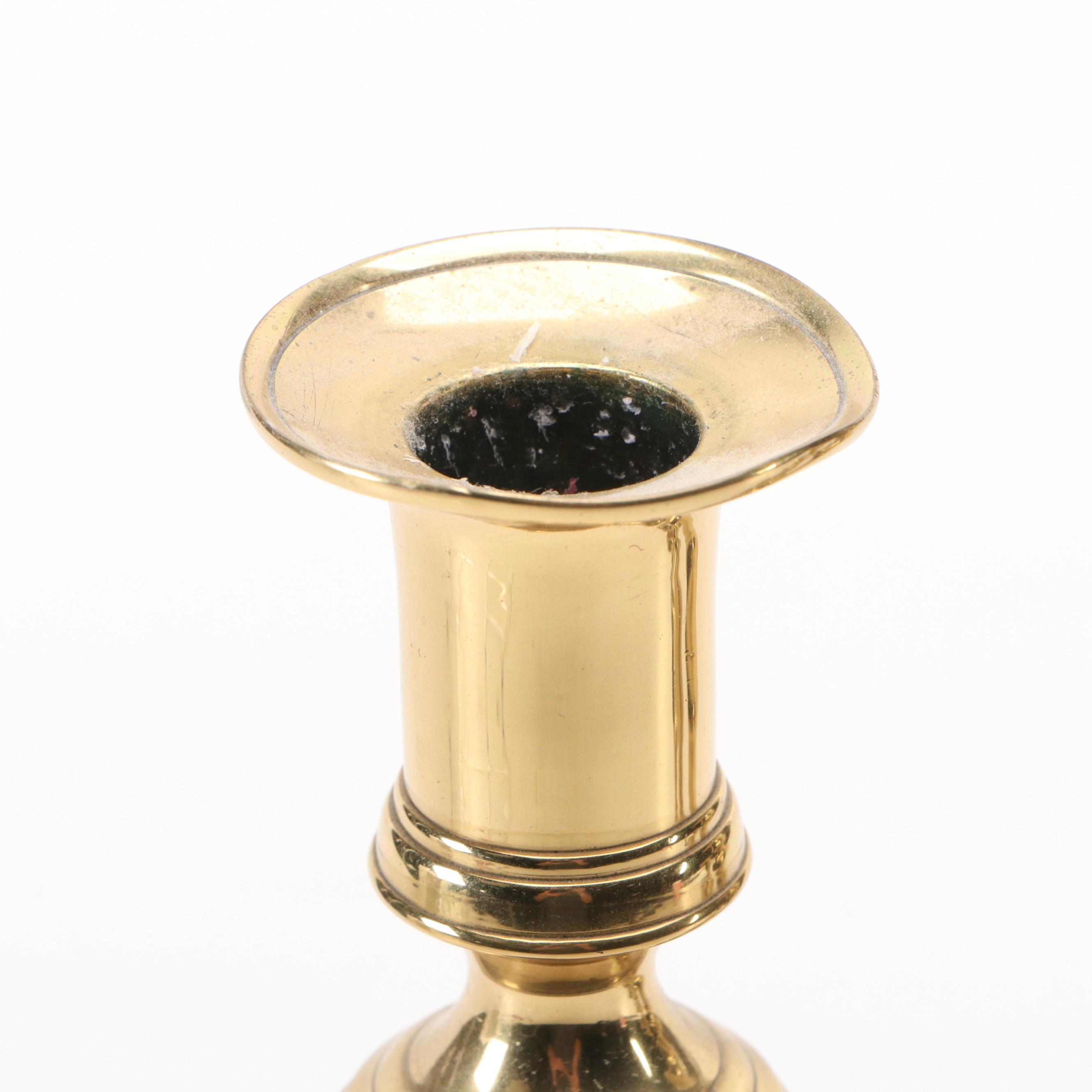French Style Brass Candle Holders