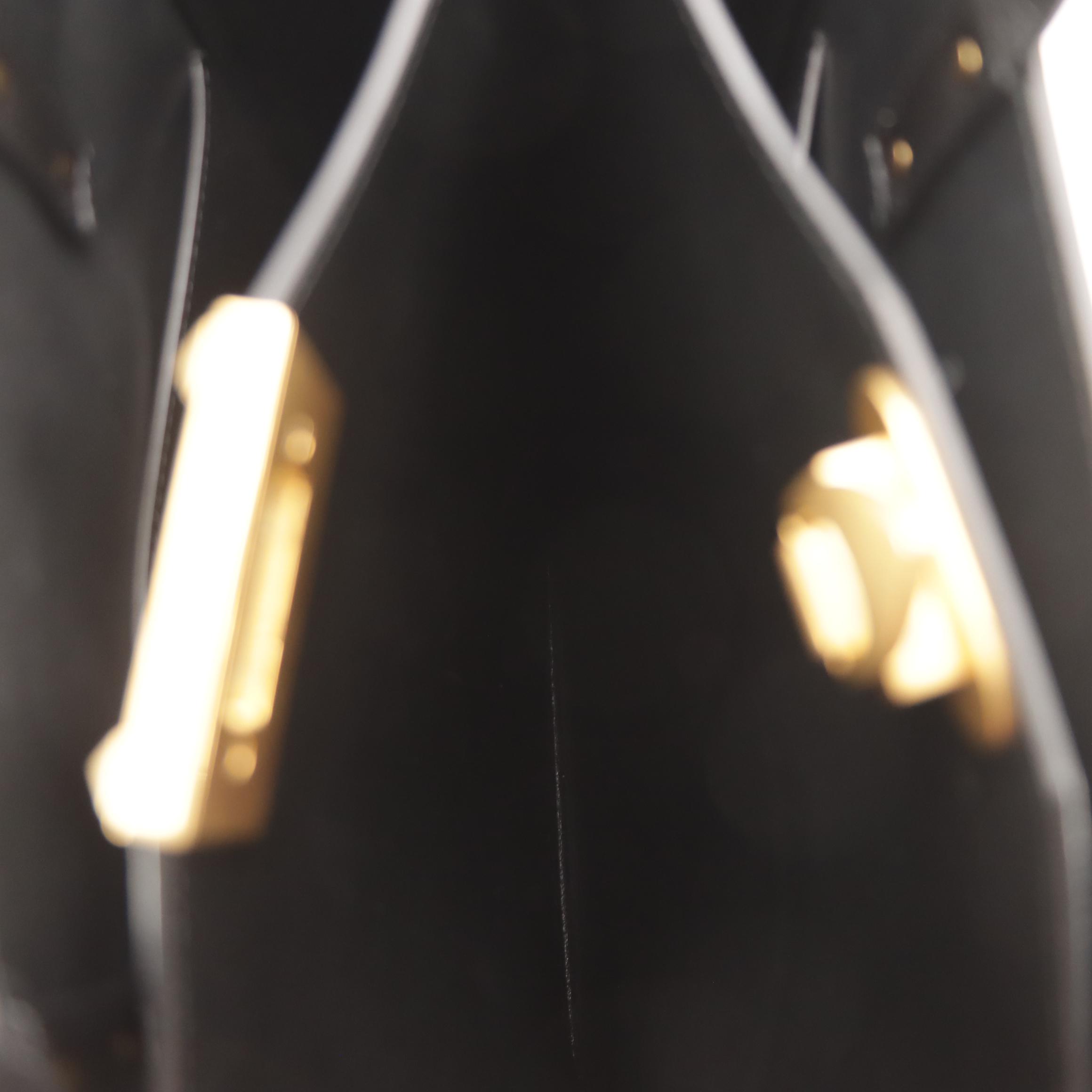 Valentino Garavani Rockstud Alcove Two-Way Tote in Black Grained Calfskin