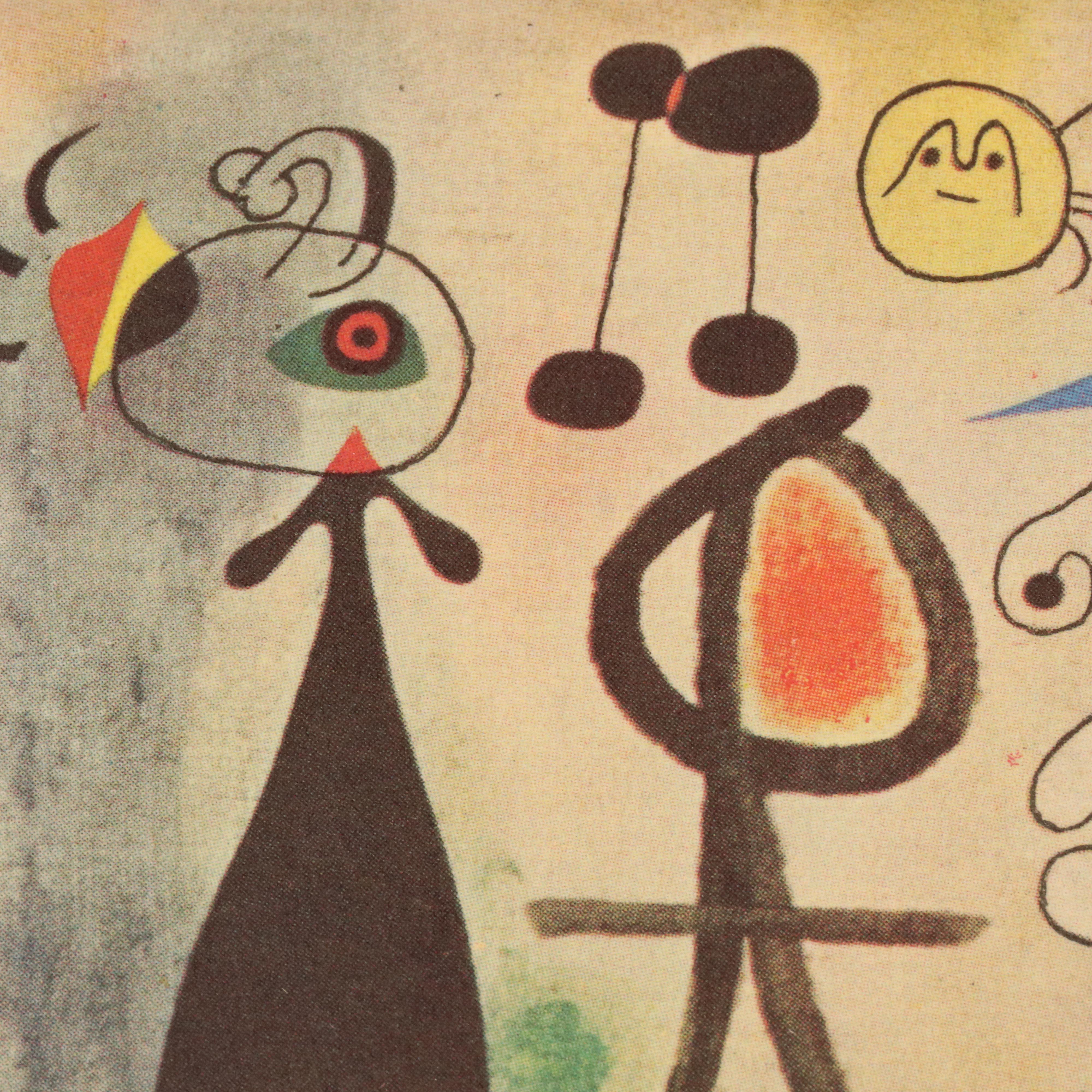 Offset Lithographs After Joan Miró "La Esperanza" and "Morning Rain..."